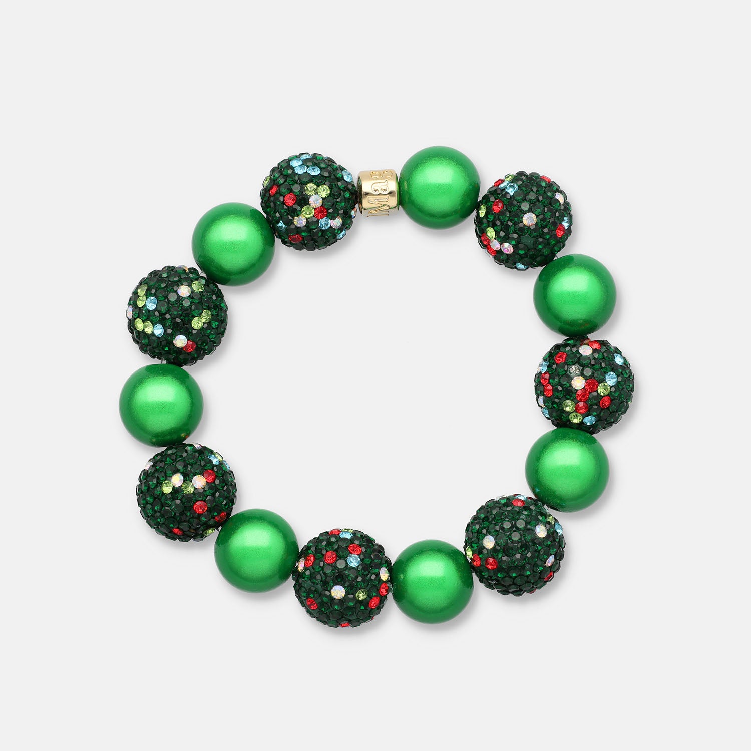 Perlenarmband "Mistelzweig"