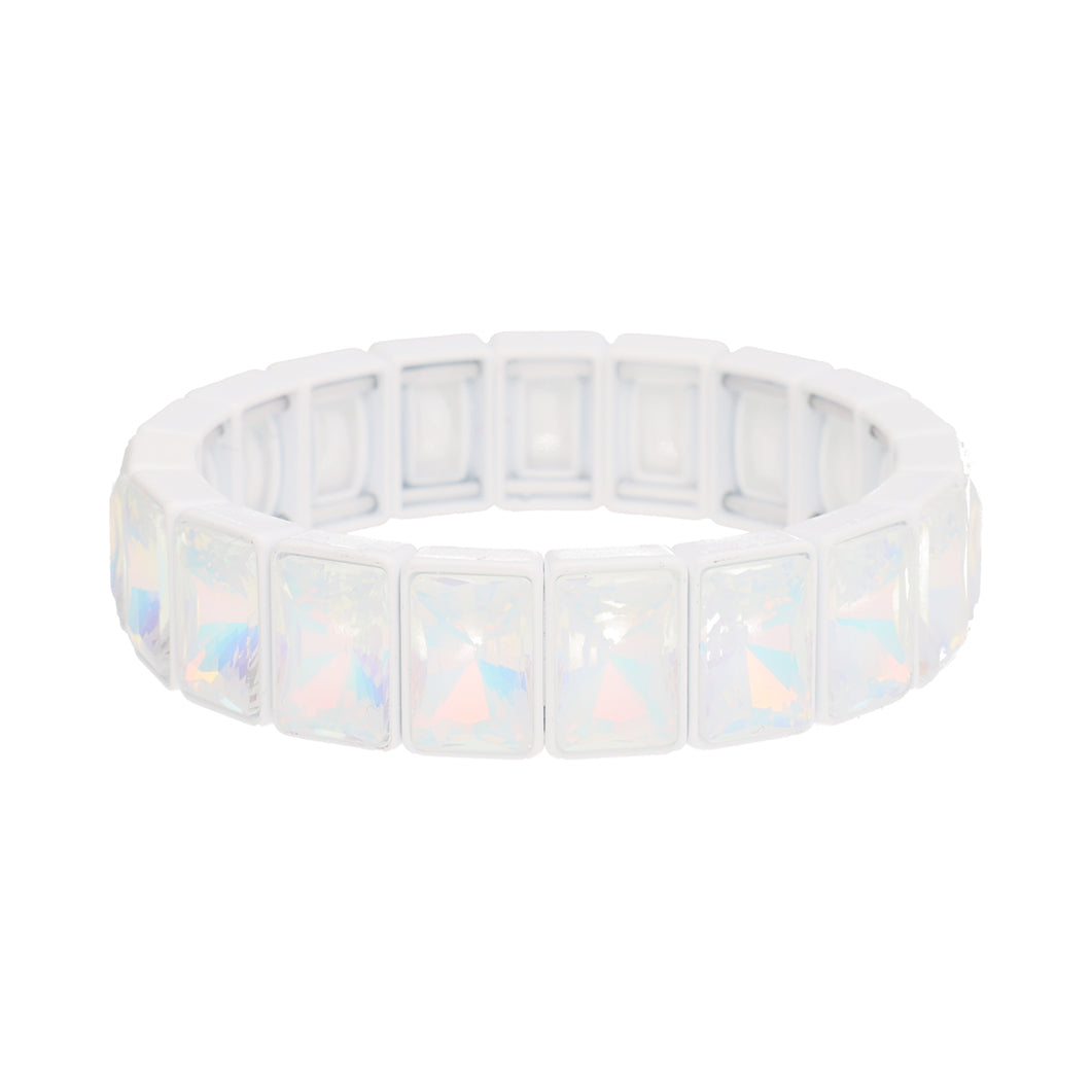 Color Pop Gems Armband - Icy White