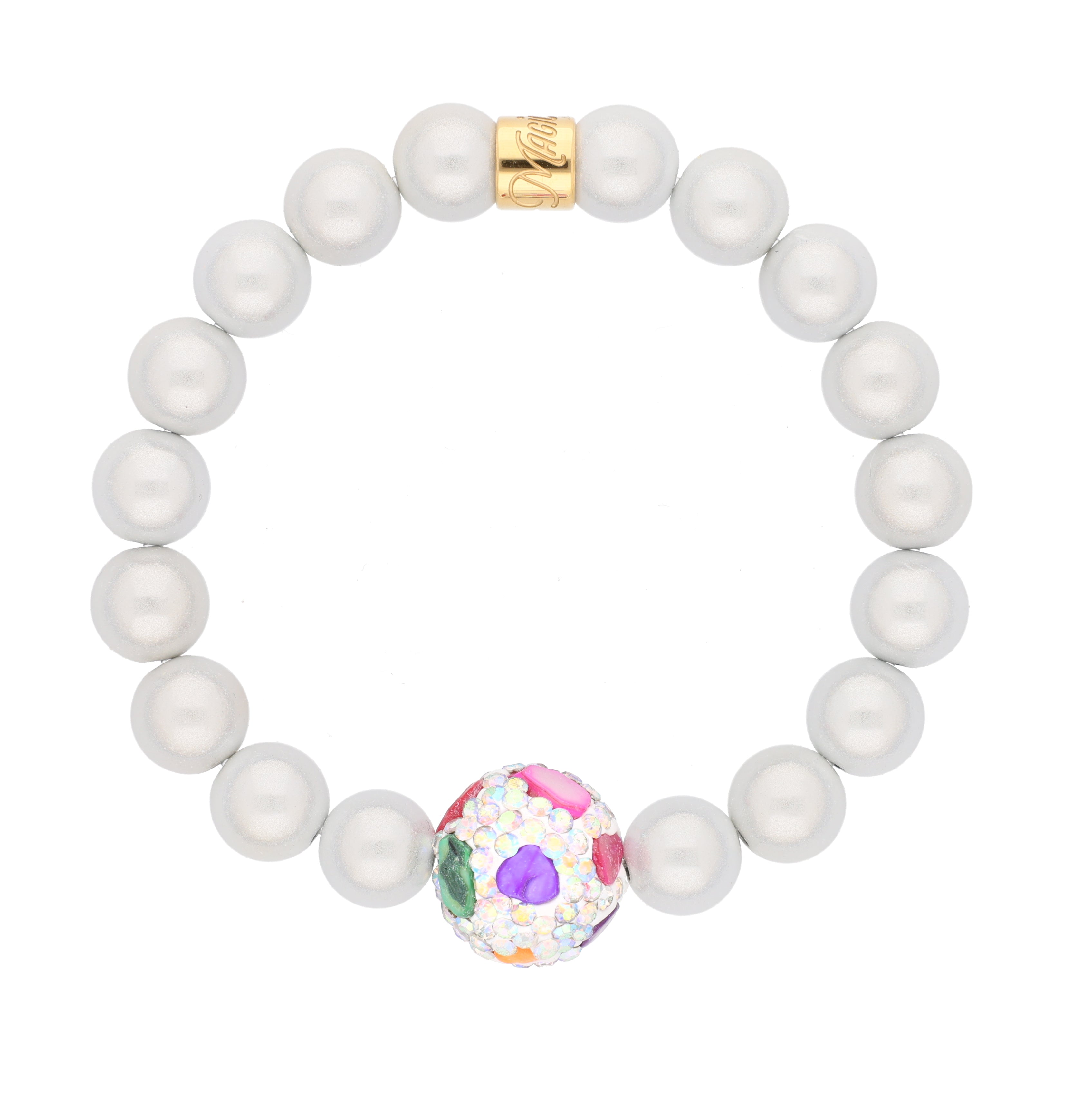 Perlenarmband "Colorful Crystal"