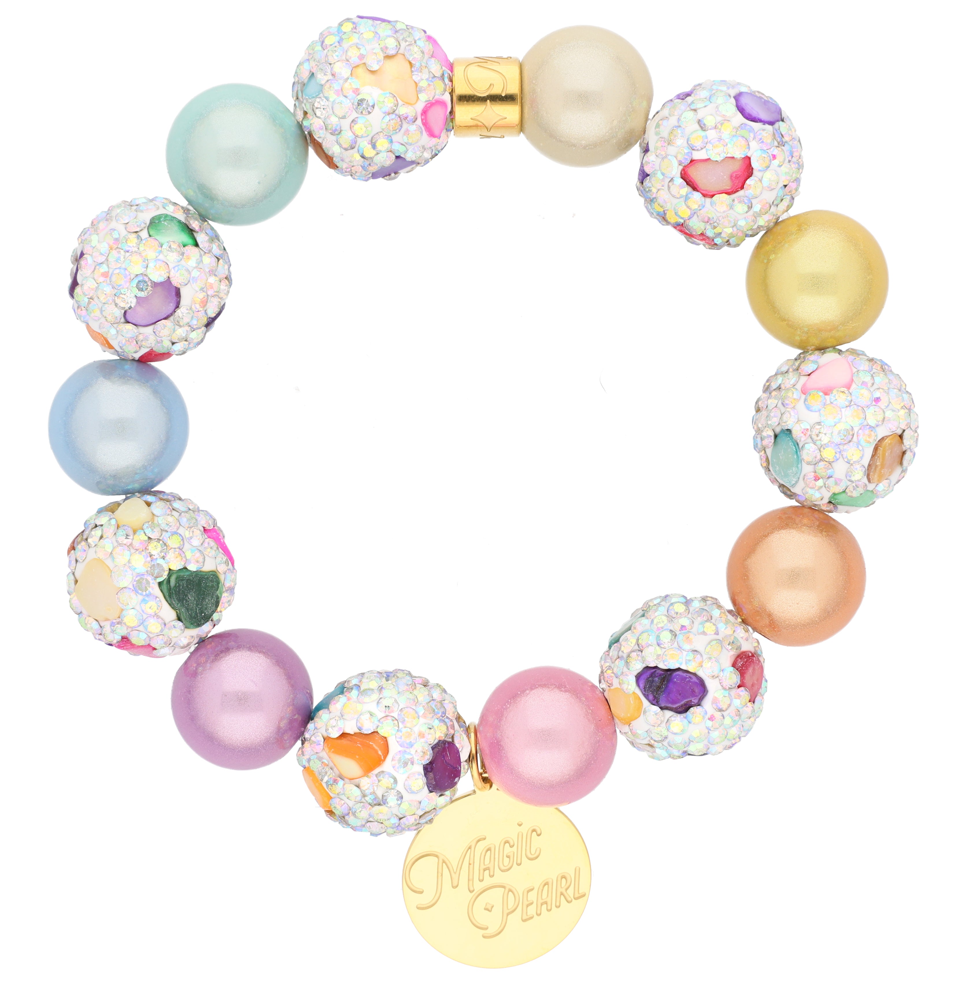 Perlenarmband "Colorful Fantasy"
