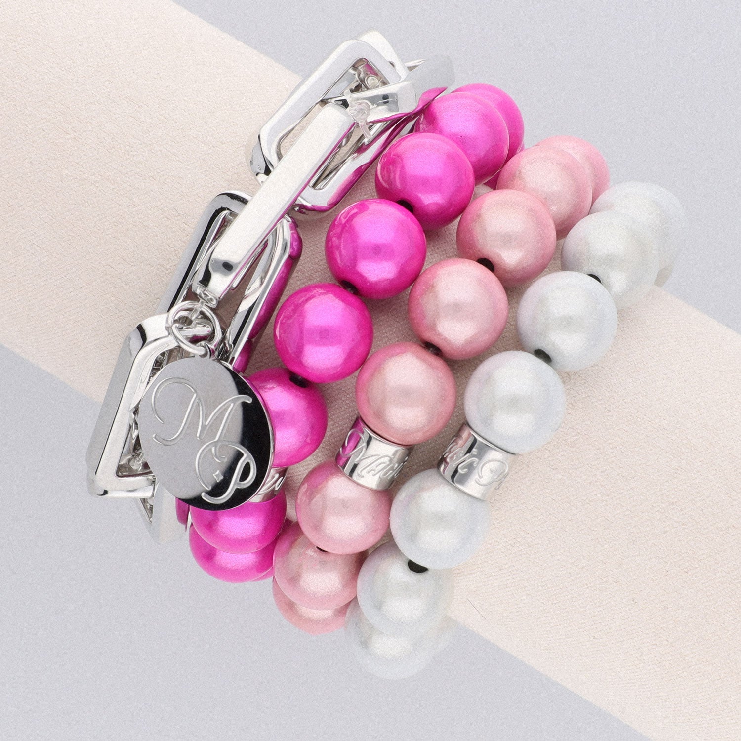 Armband-Set Edge Daisies