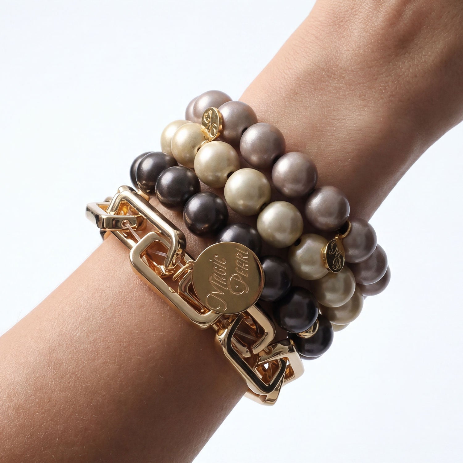 Armband-Set Edge Elegance