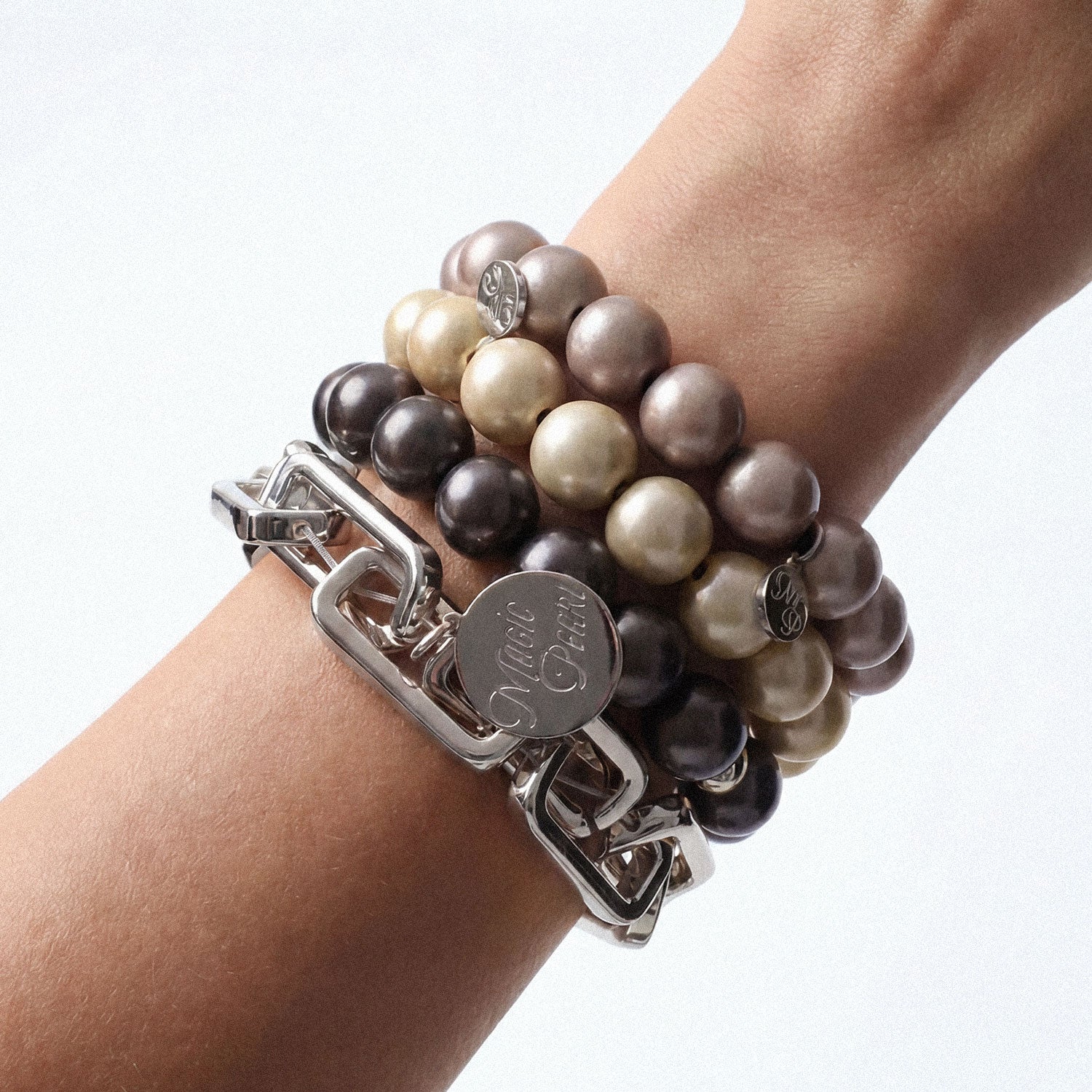 Armband-Set Edge Elegance