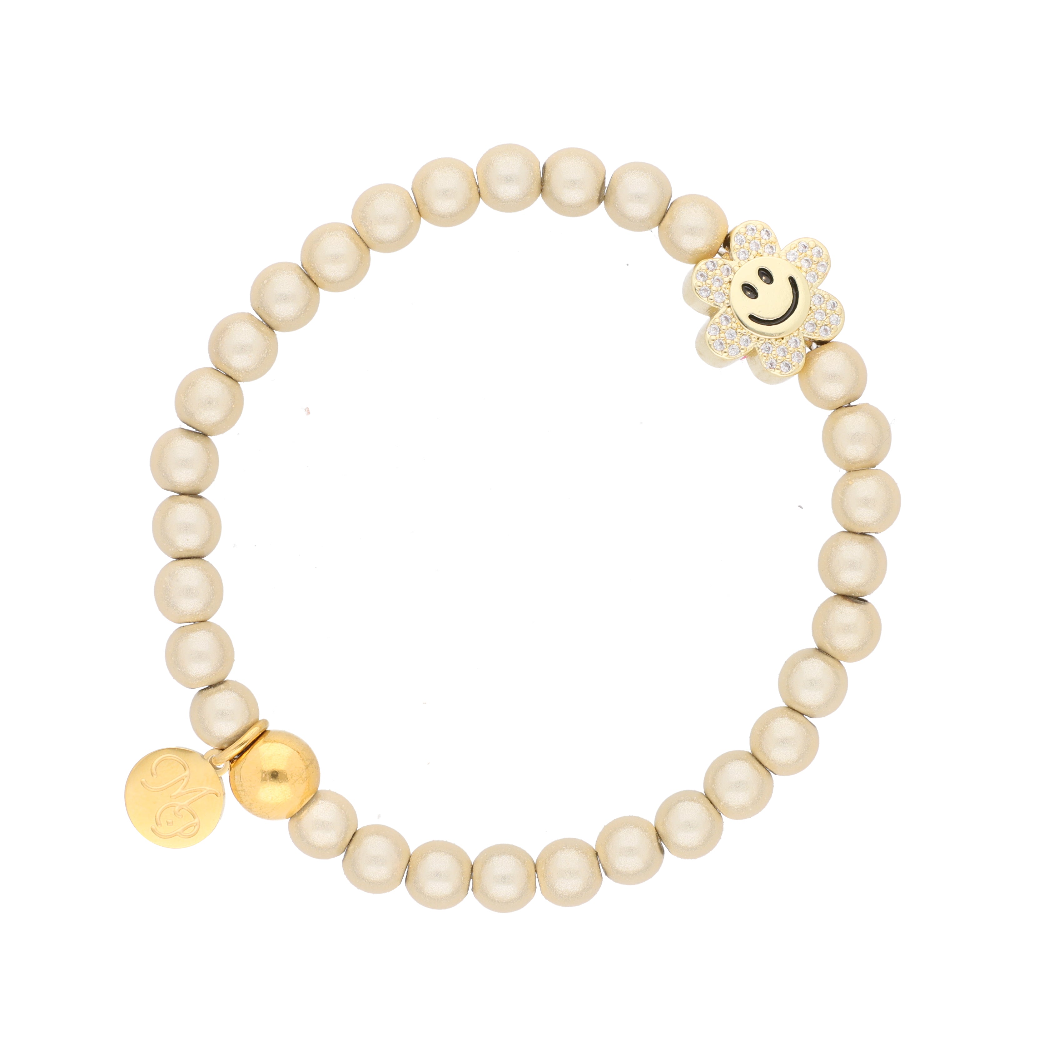 Perlenarmband "Flower Smile"