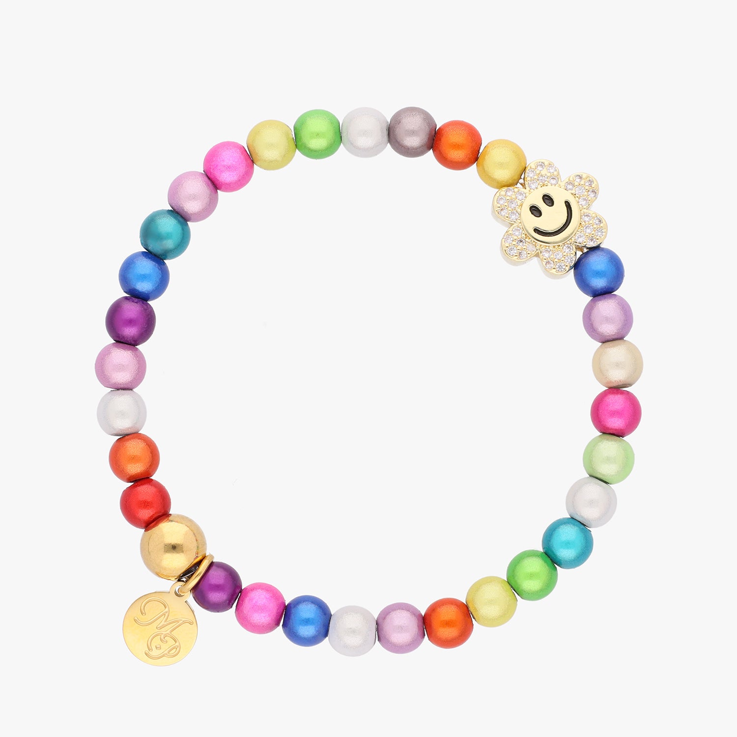 Perlenarmband "Flower Smile"