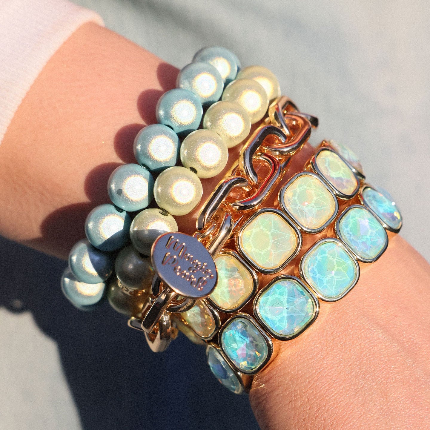 Gemstone Armband - Azure