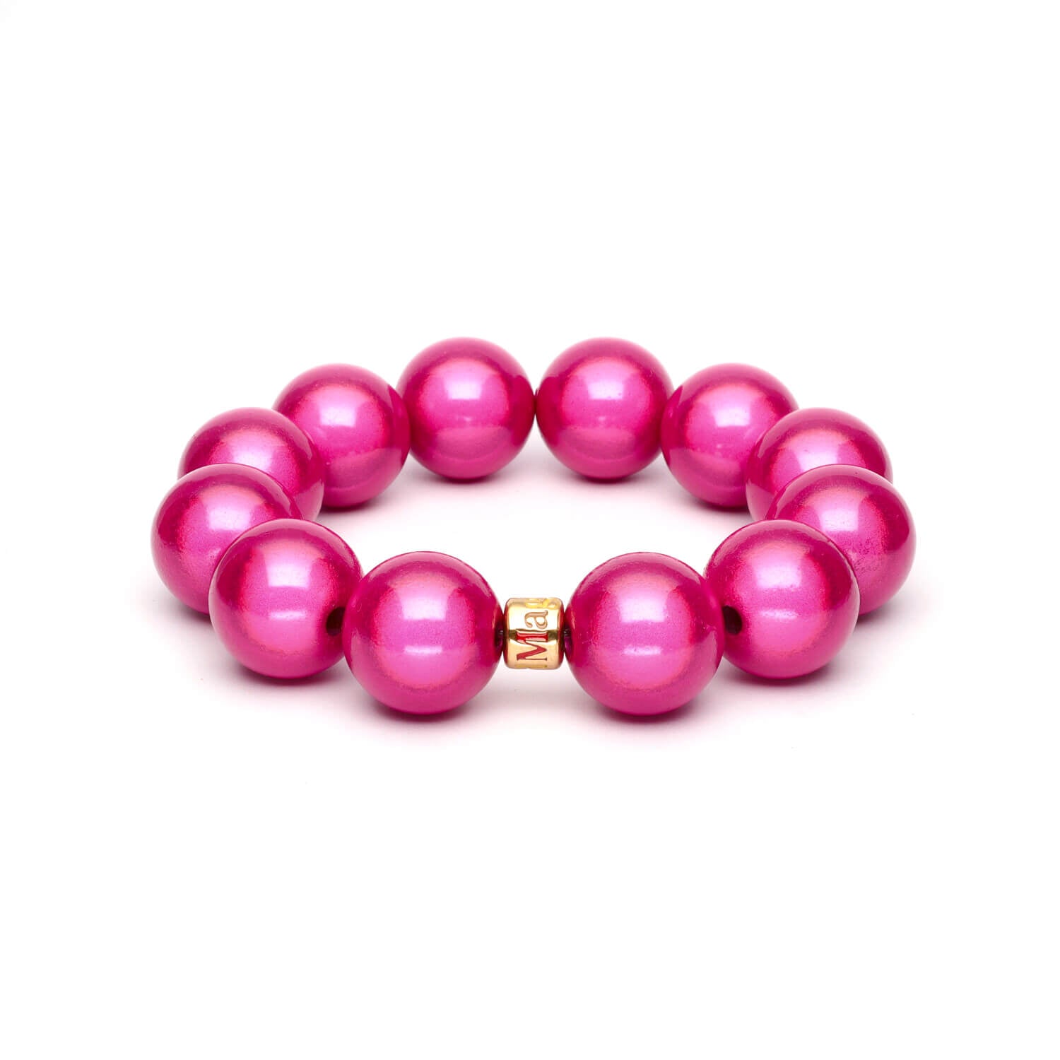 Big Hot Pink- 18mm Perlen