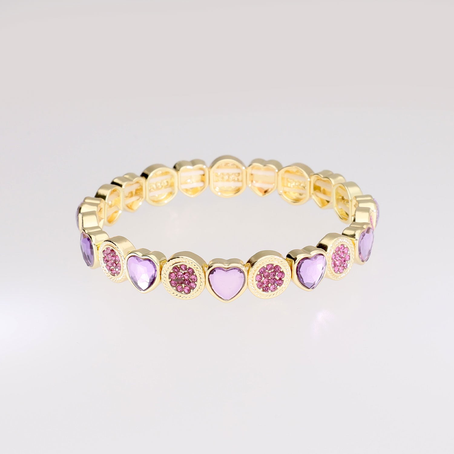 Lovely Gems Armband - Lilac