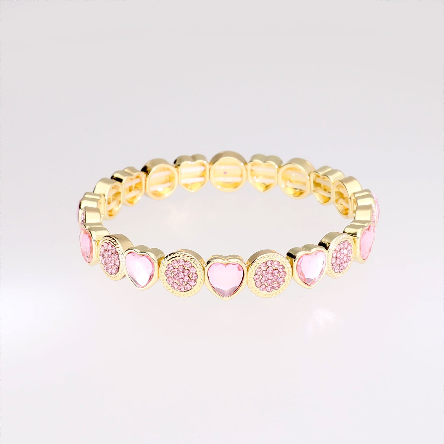 Lovely Gems Armband - Rose