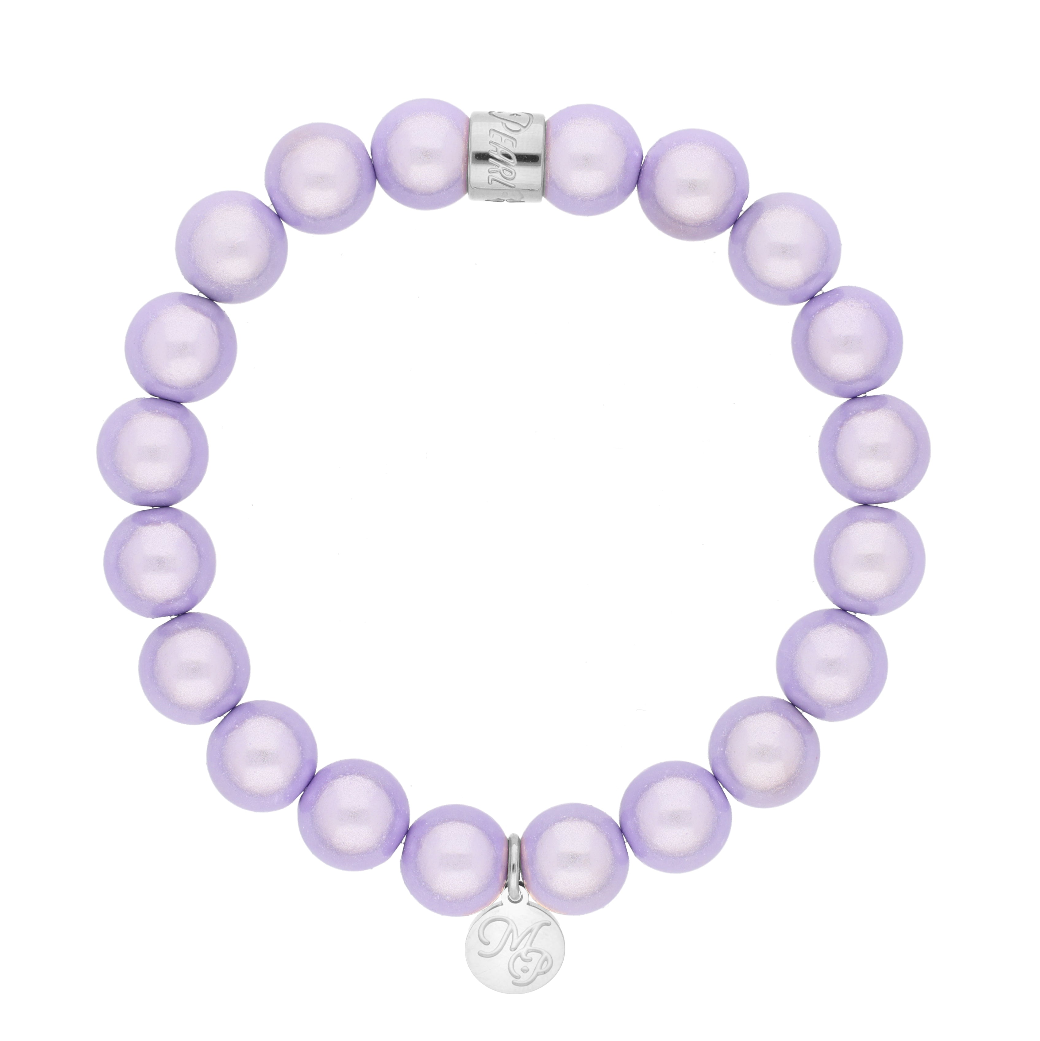Perlenarmband "Lavendel"