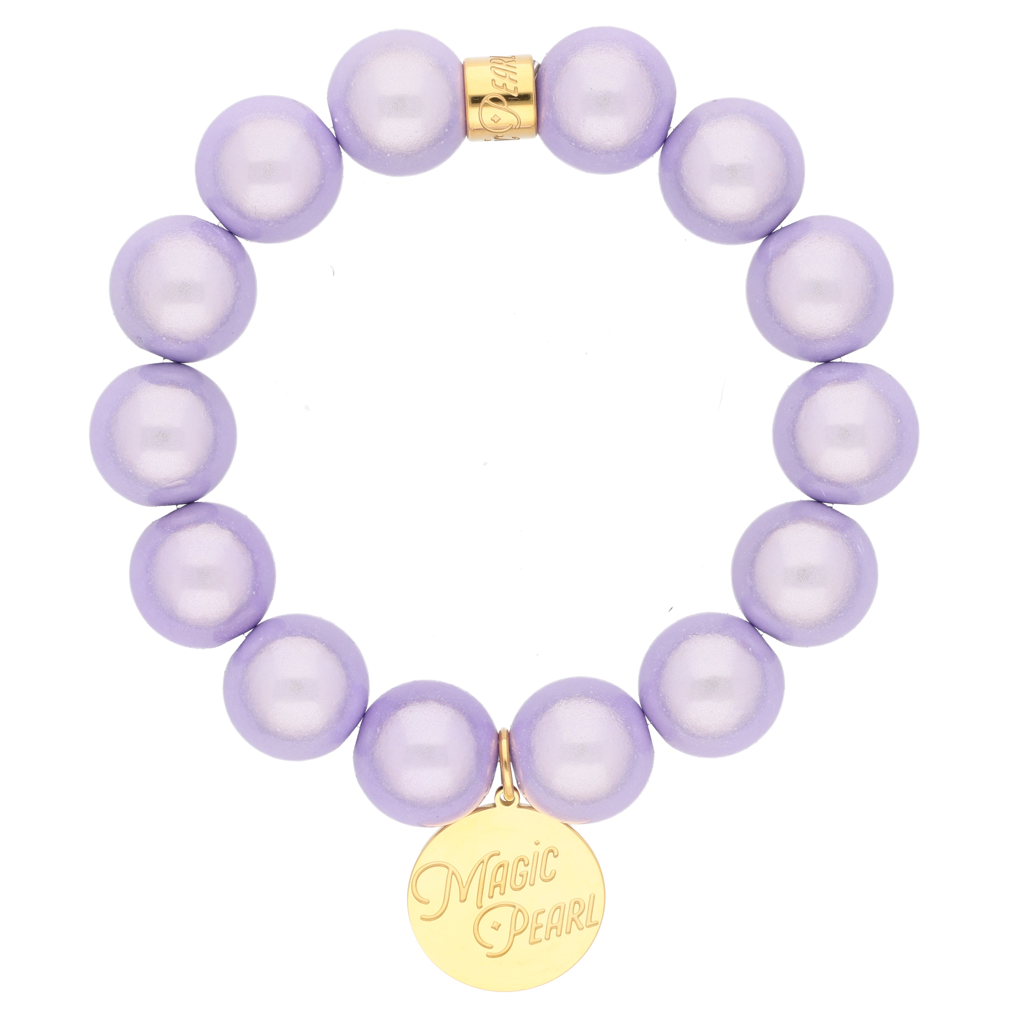 Perlenarmband "Lavendel"