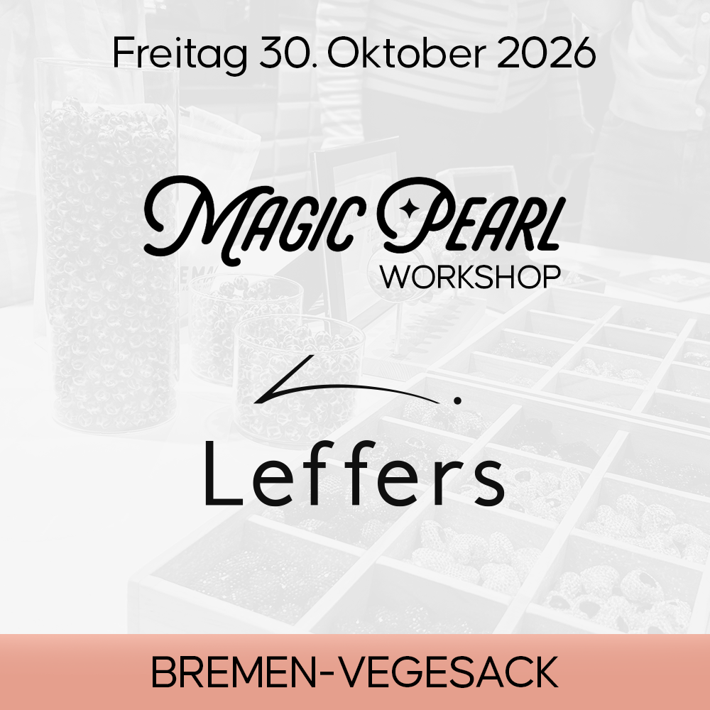 Perlenworkshop am 30.10.26 mit Modehaus Leffers Bremen-Vegesack