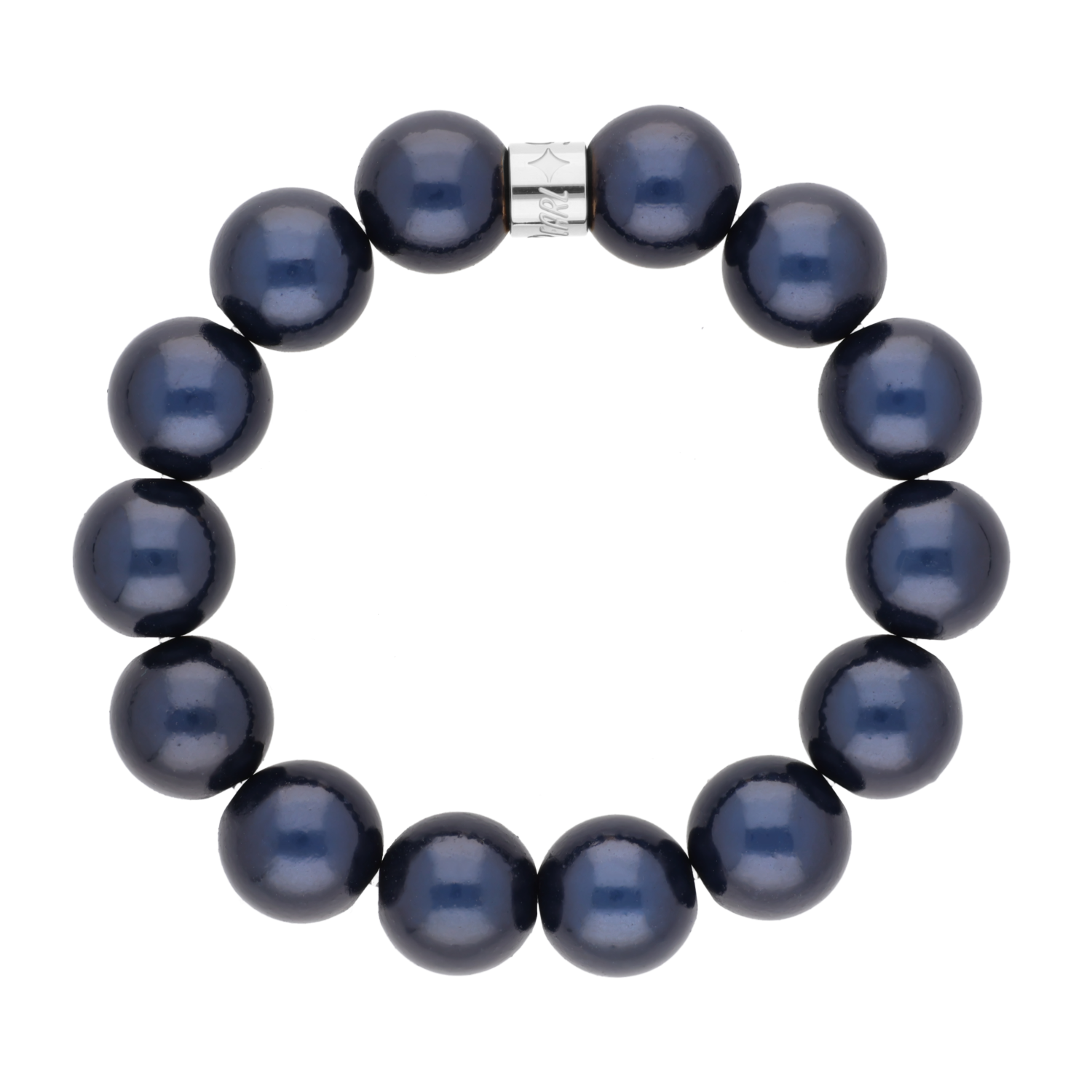 Perlenarmband Midnight Blue