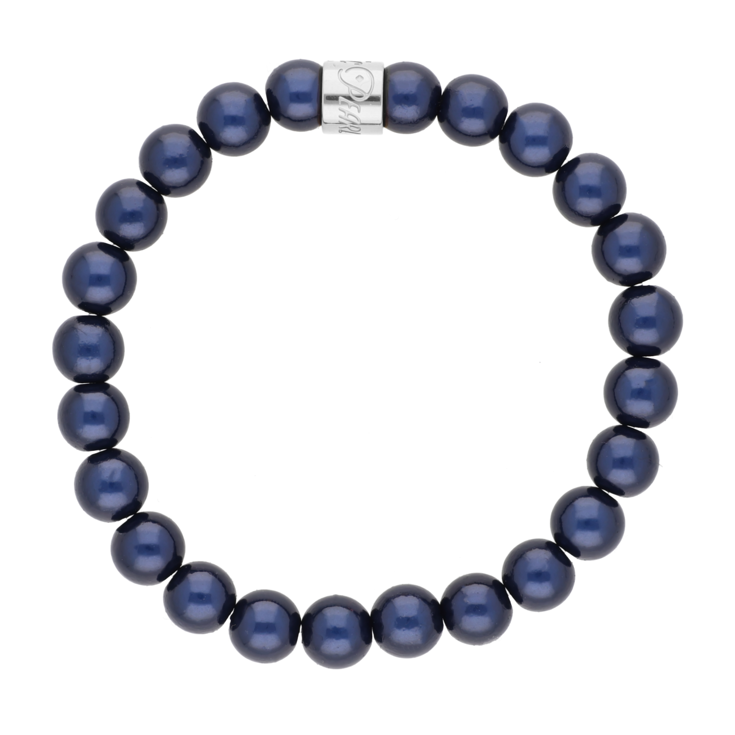 Perlenarmband Midnight Blue Fine