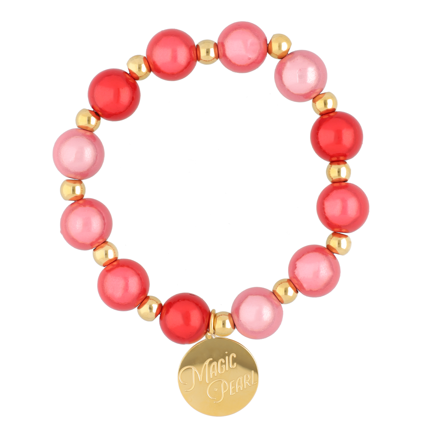 Perlenarmband "Cherry Kiss"