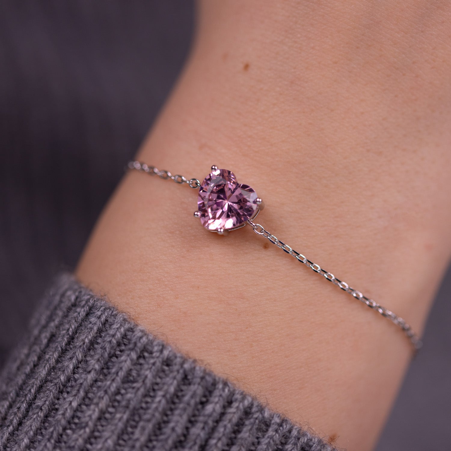 Armband "Crystal Love Heart"