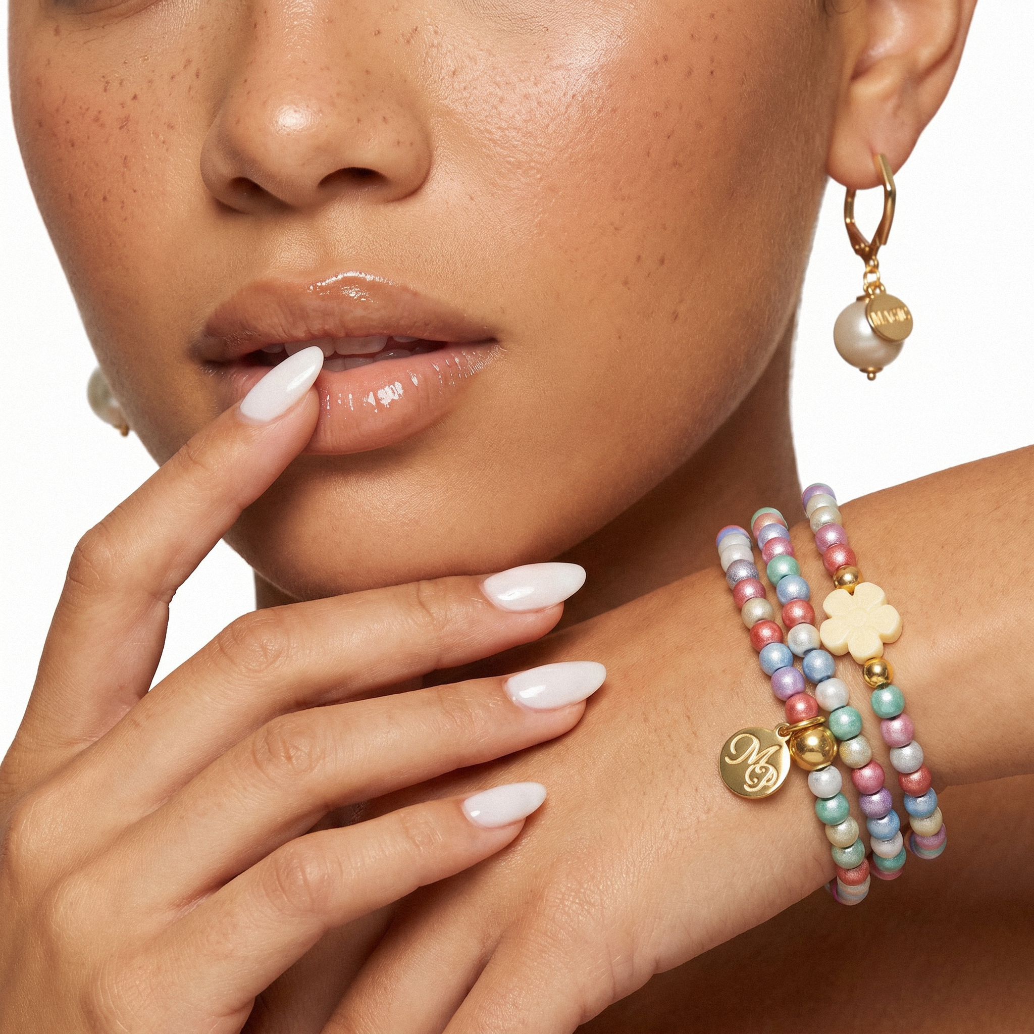 Armbandset "Pastell Blossom"