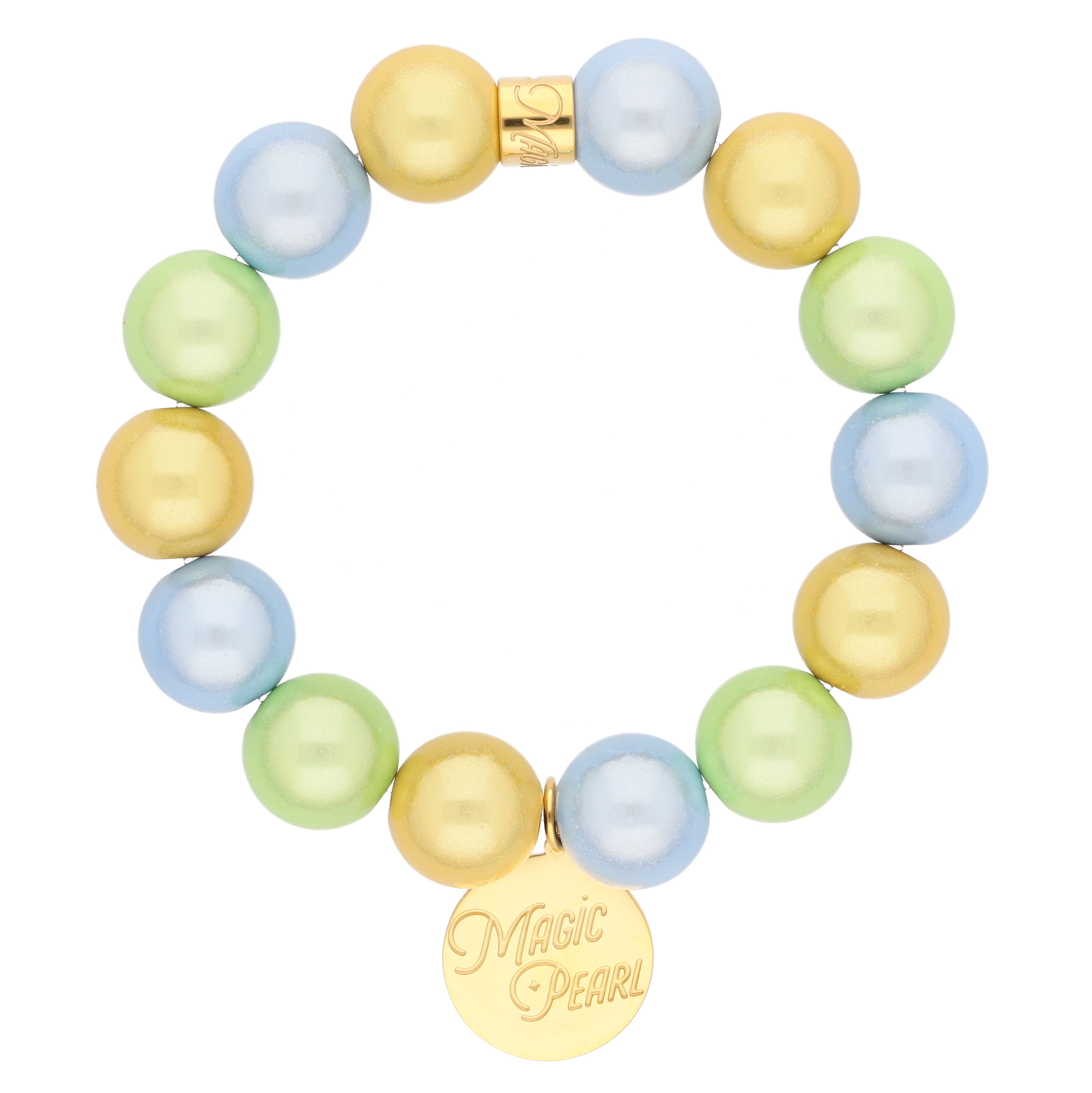 Perlenarmband "Soft Sky"