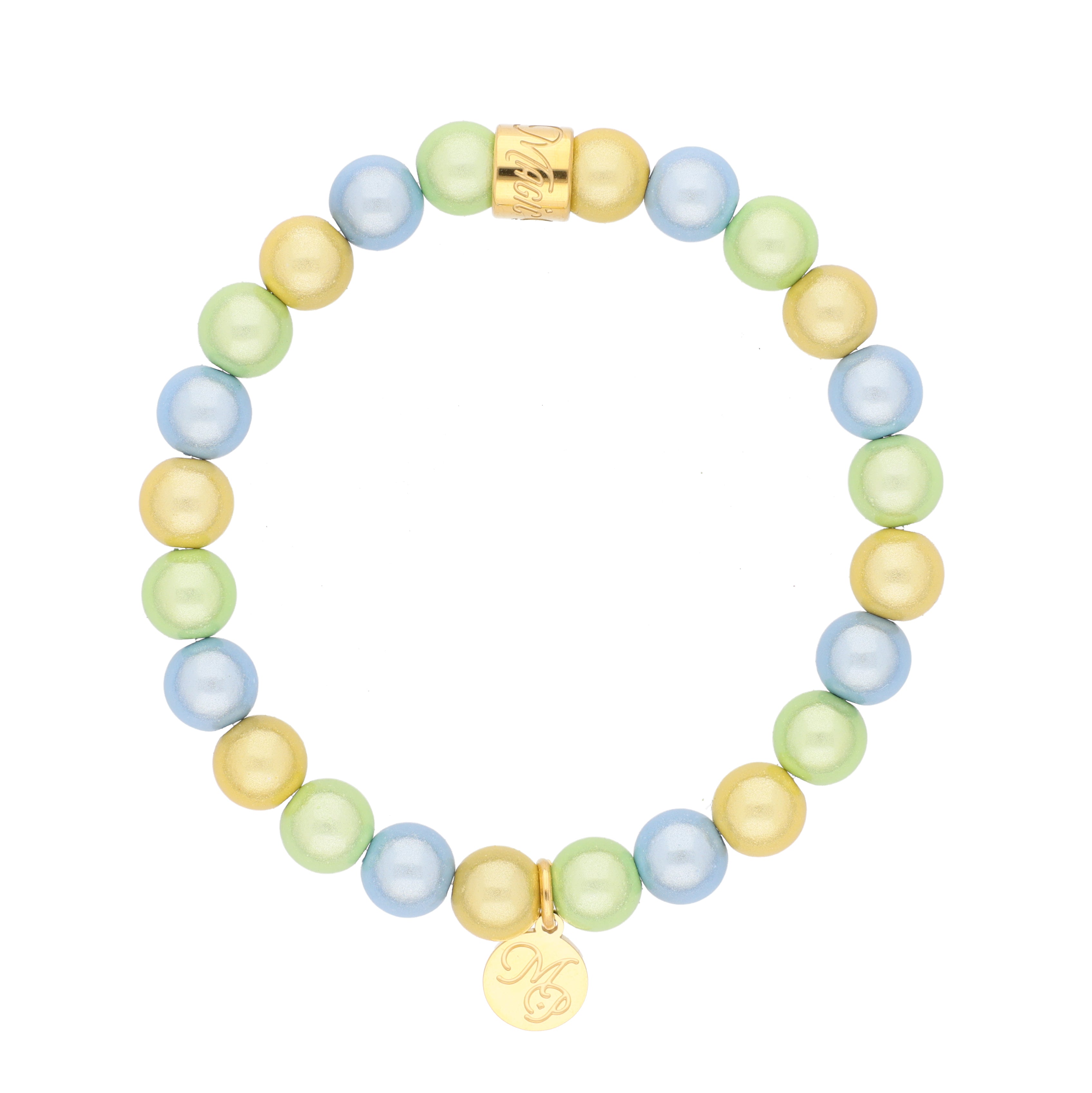 Perlenarmband "Soft Sky"