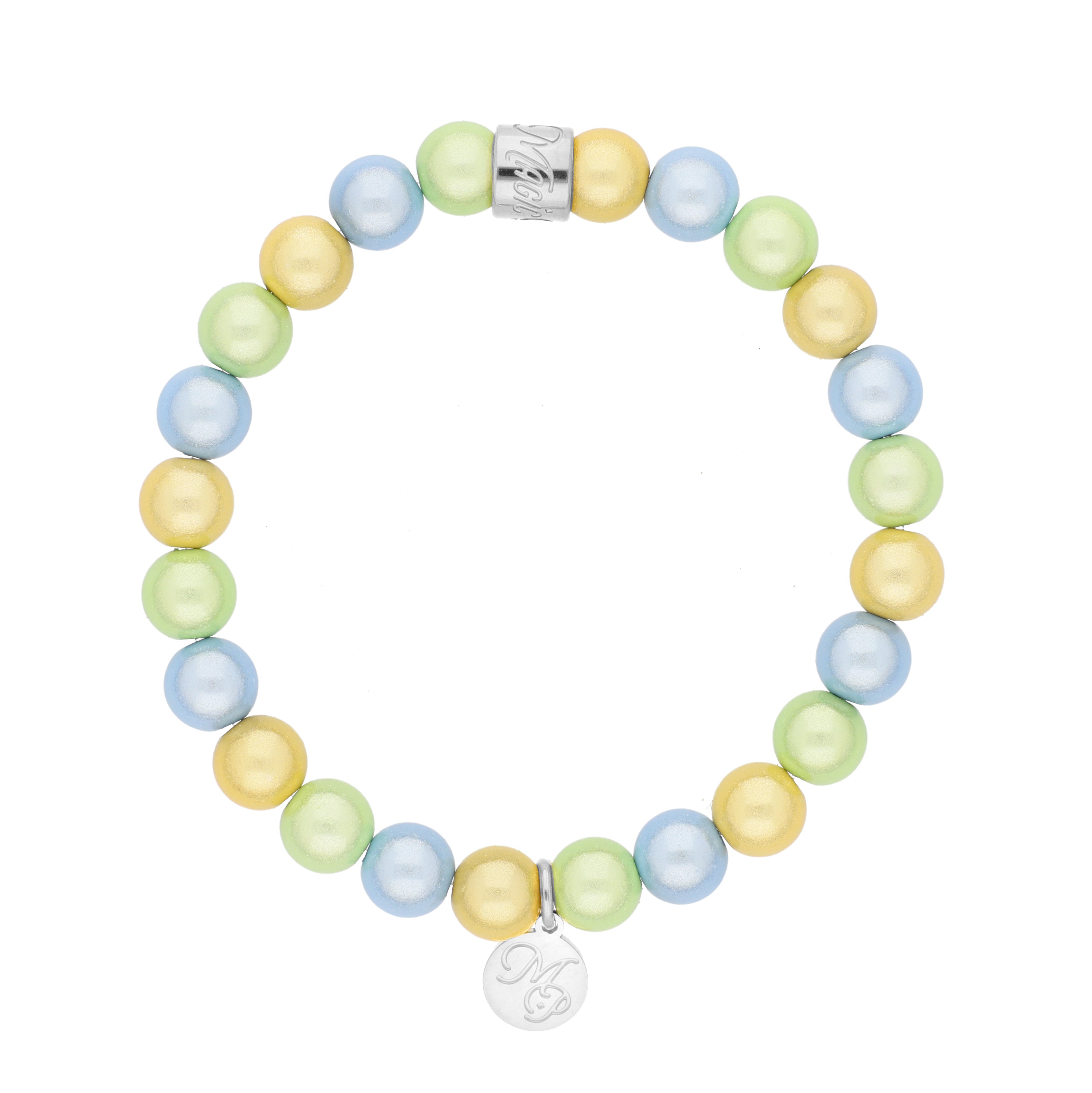 Perlenarmband "Soft Sky"