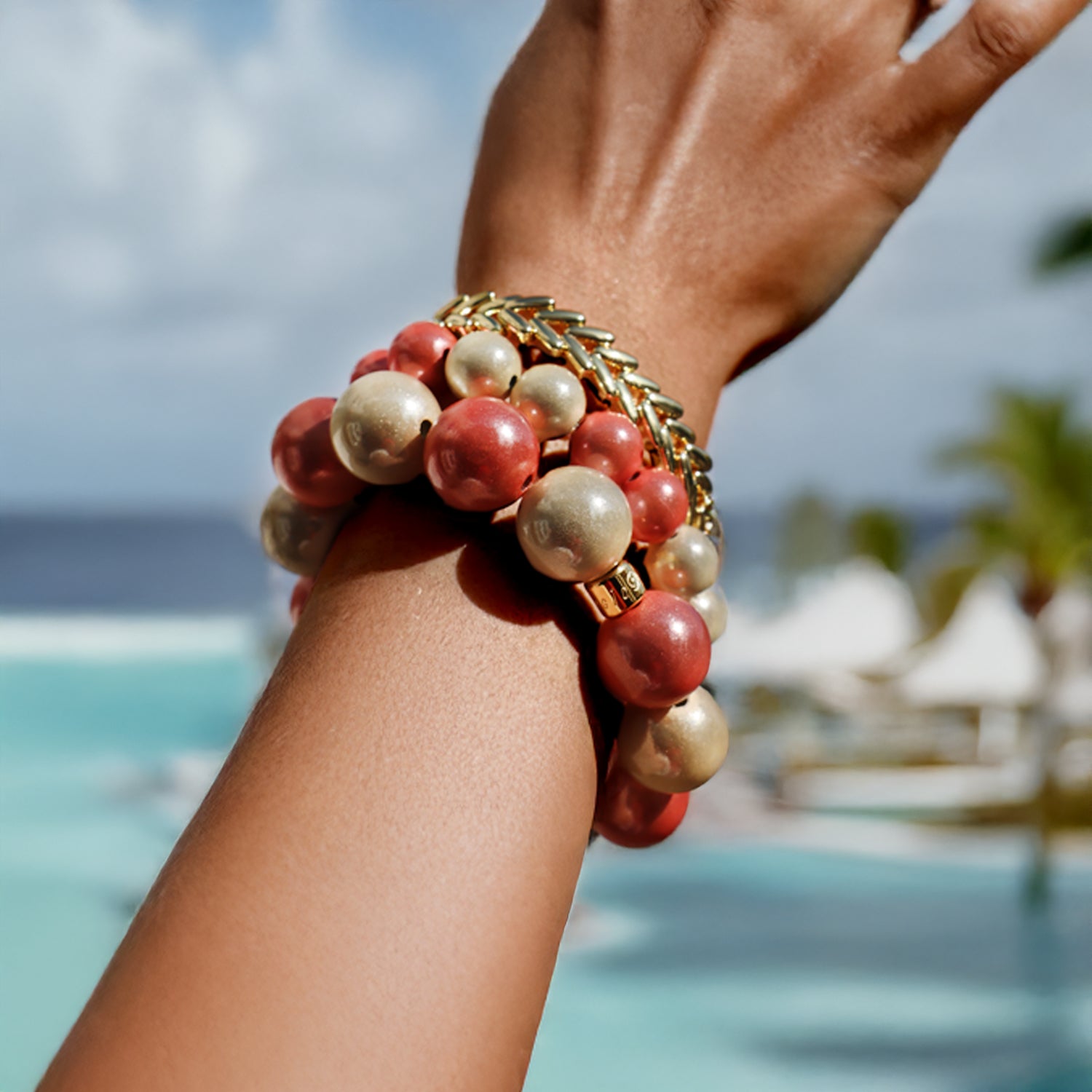 Soft Sunrise Perlenarmband