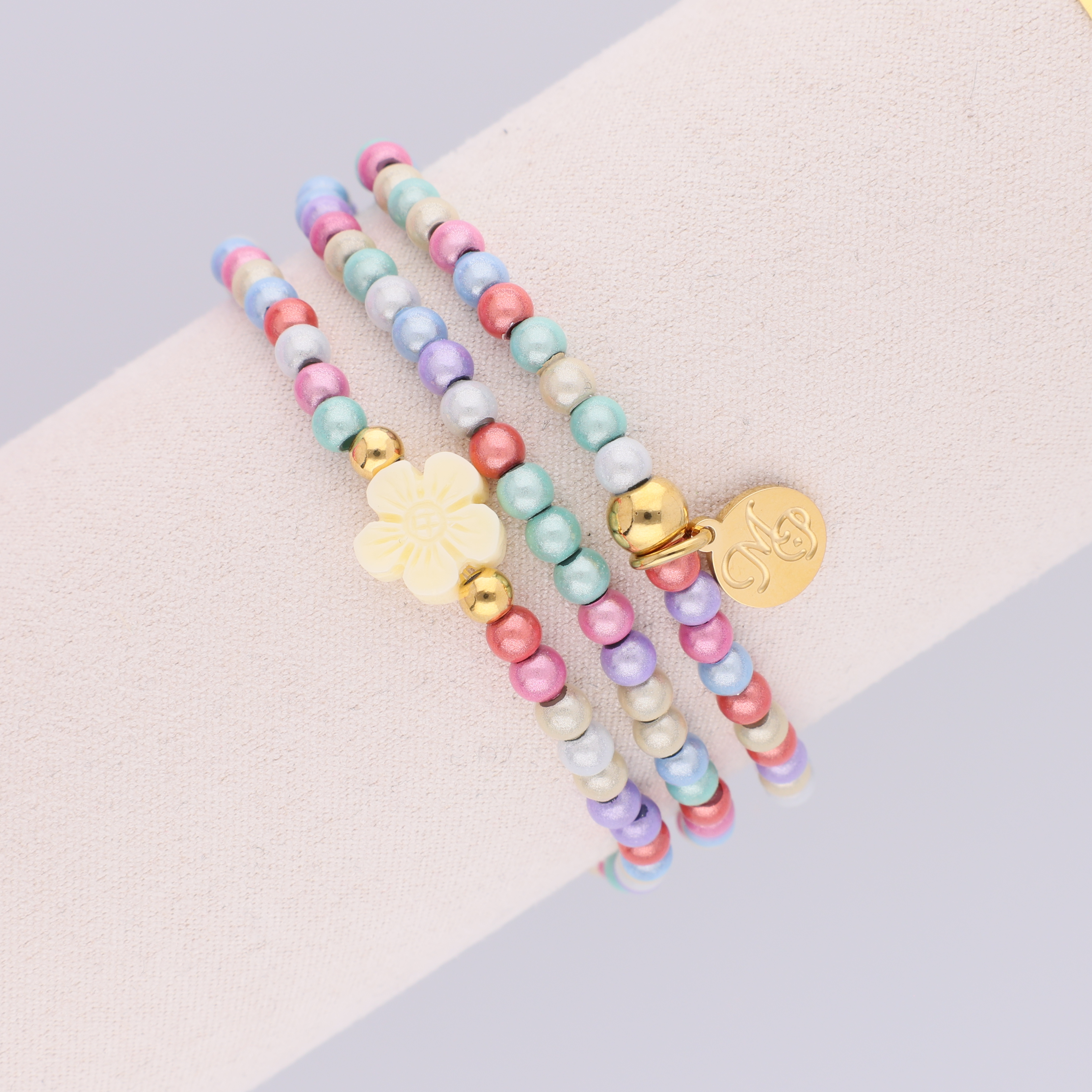 Armbandset "Pastell Blossom"