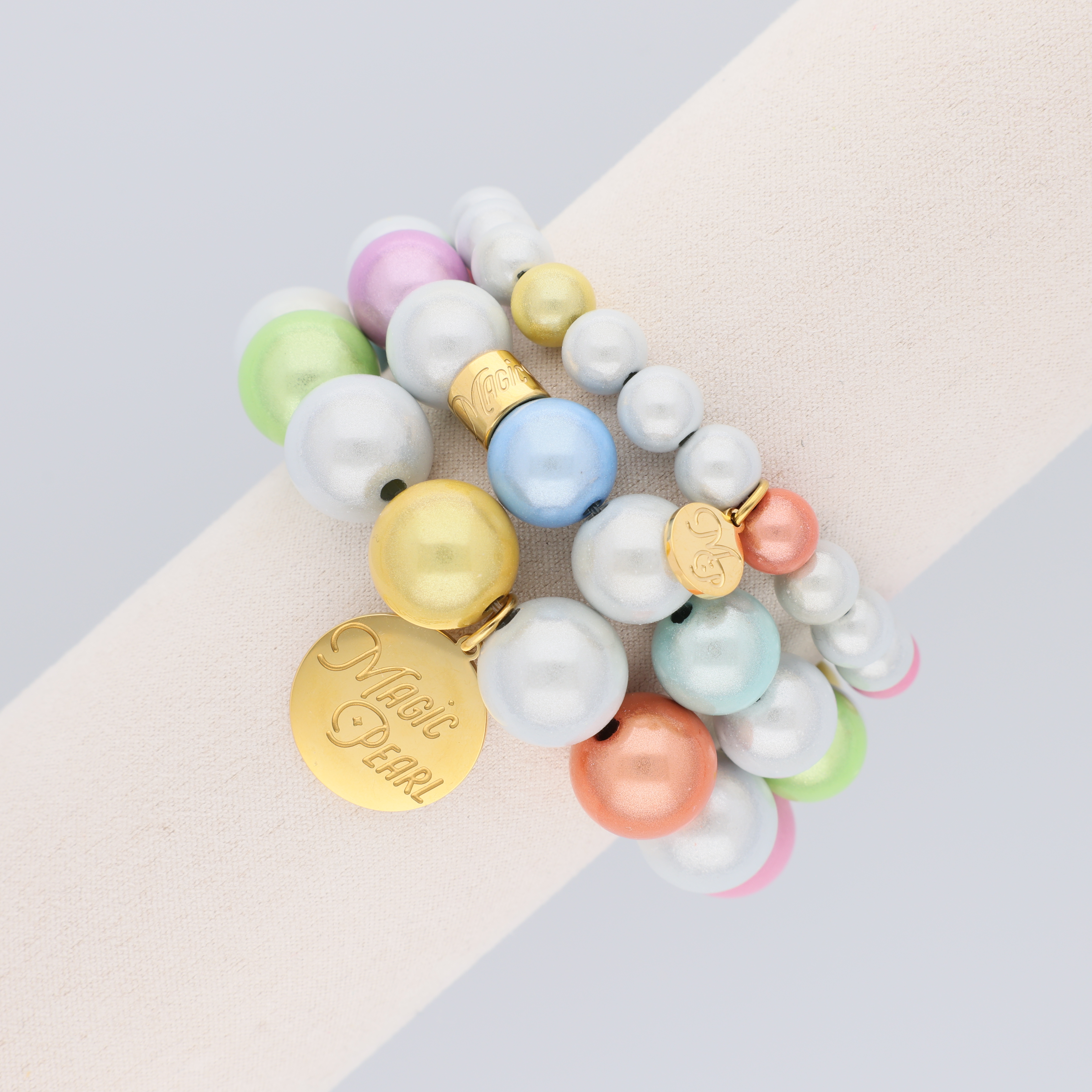 Perlenarmband "Coconut Confetti"