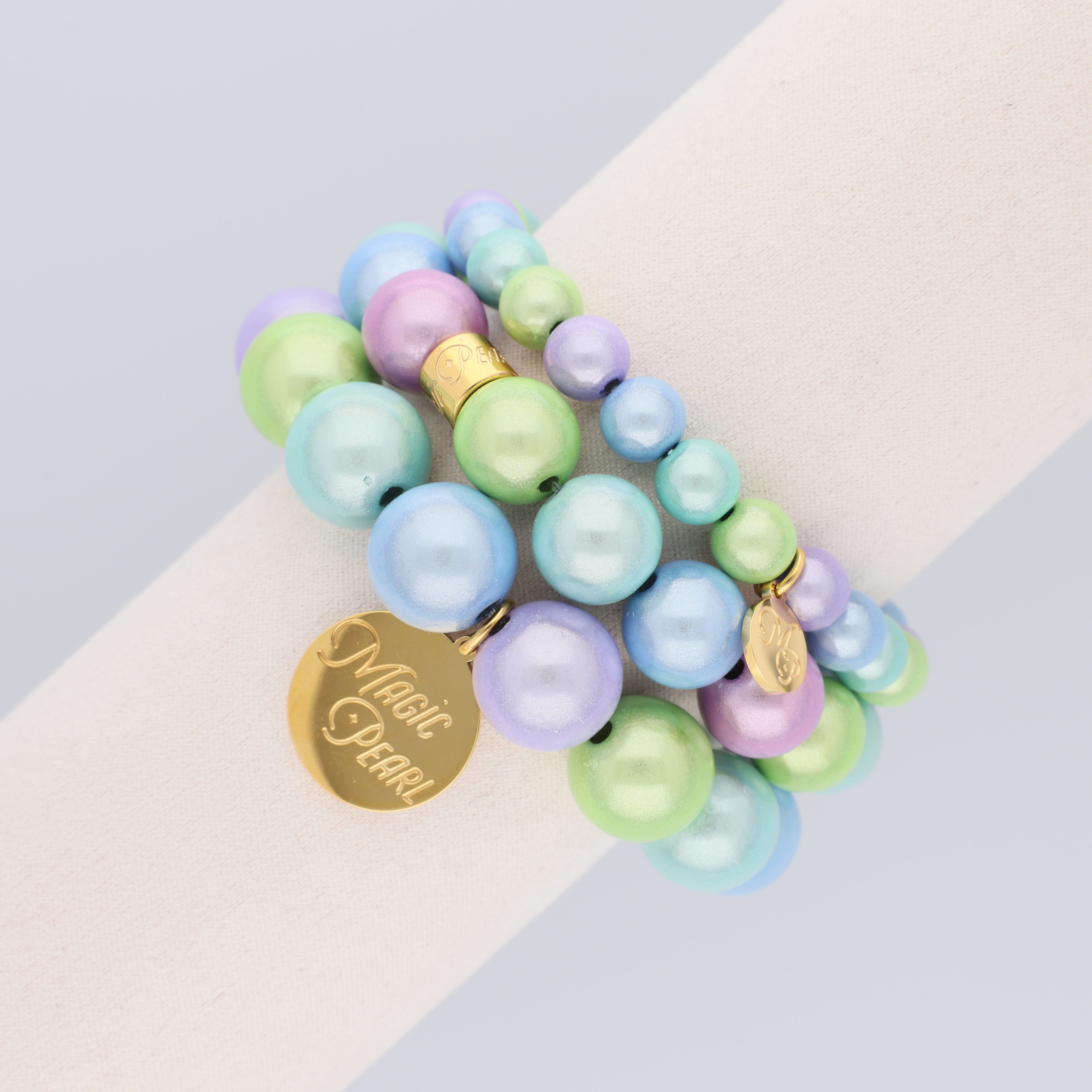 Perlenarmband "Soft Garden"