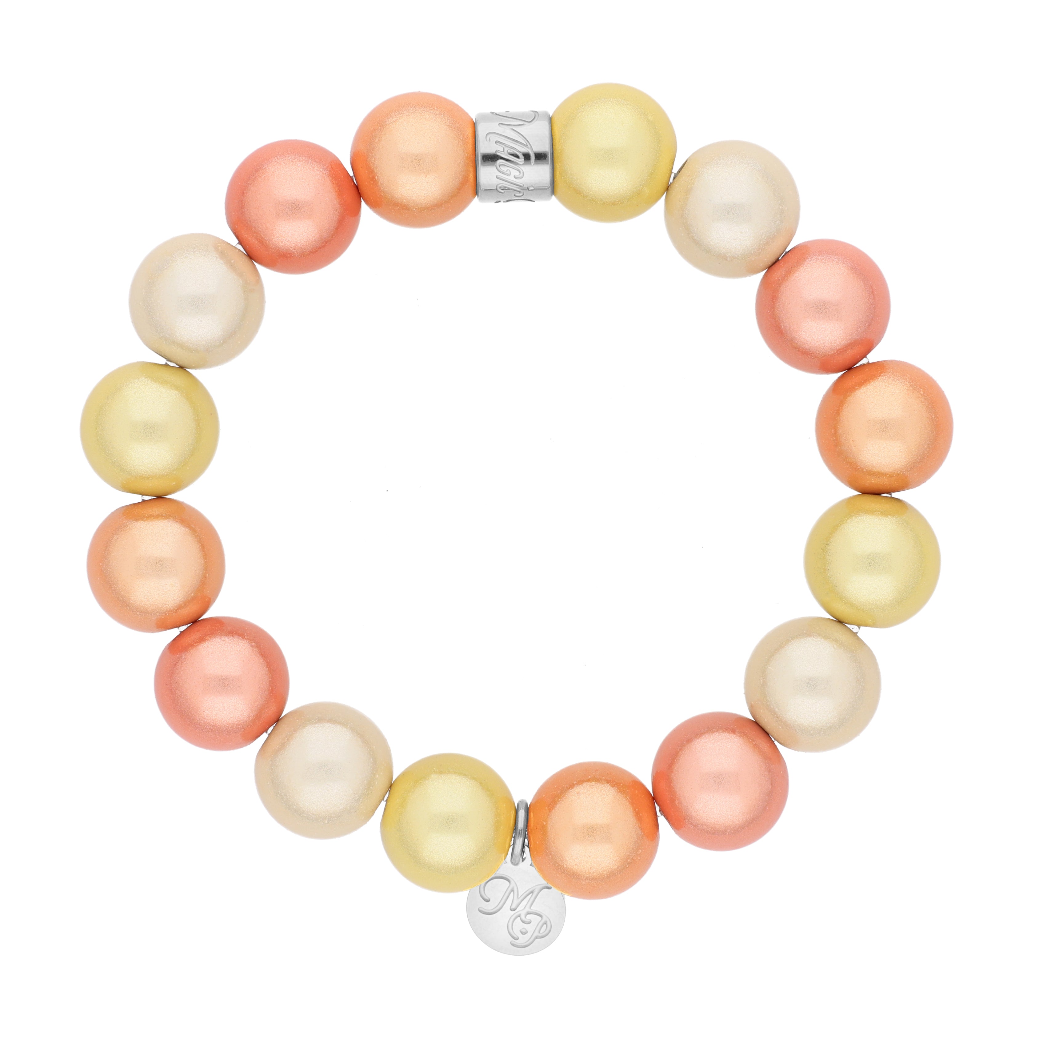 Perlenarmband "Vanilla Sunrise"