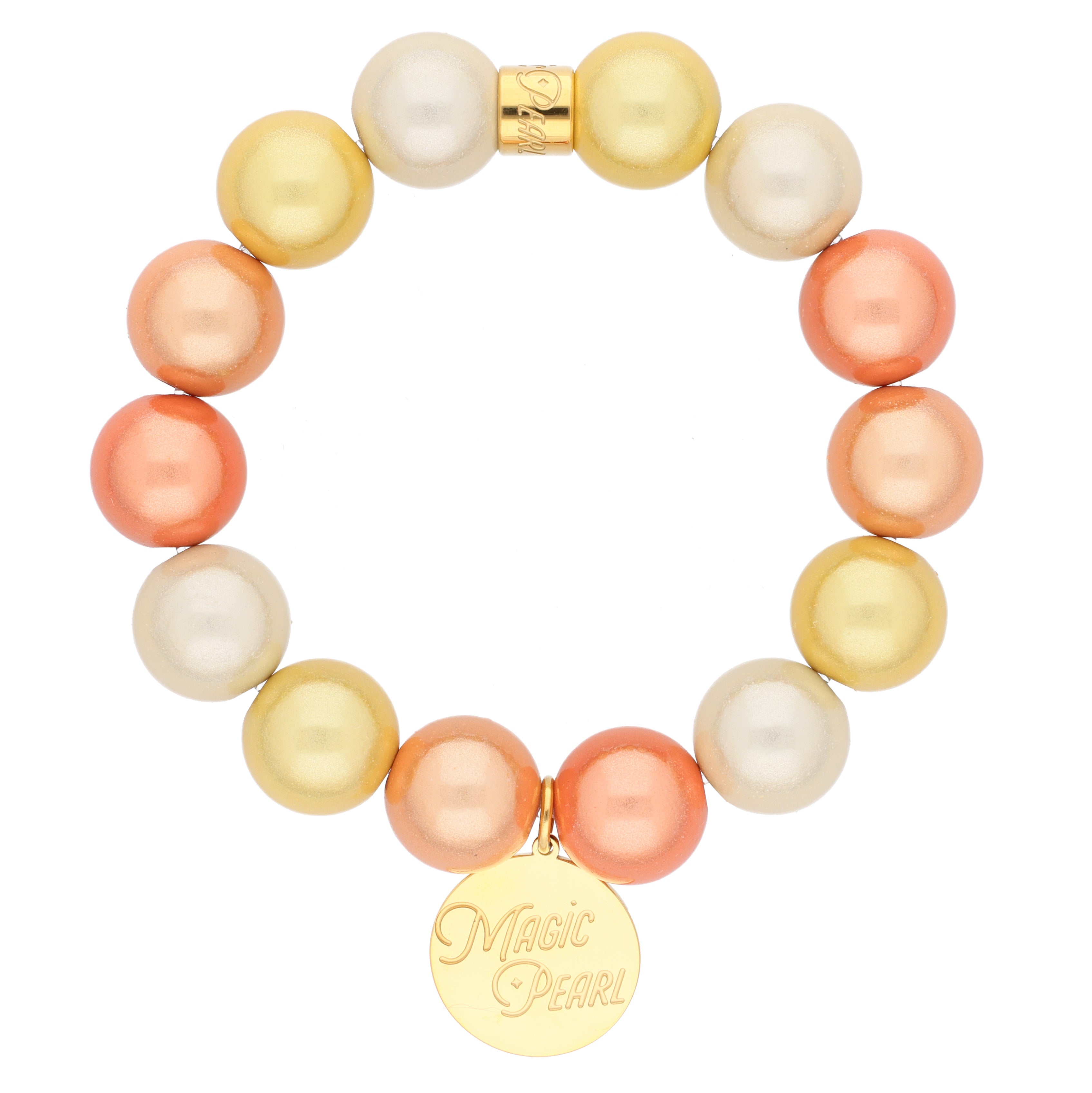 Perlenarmband "Vanilla Sunrise"