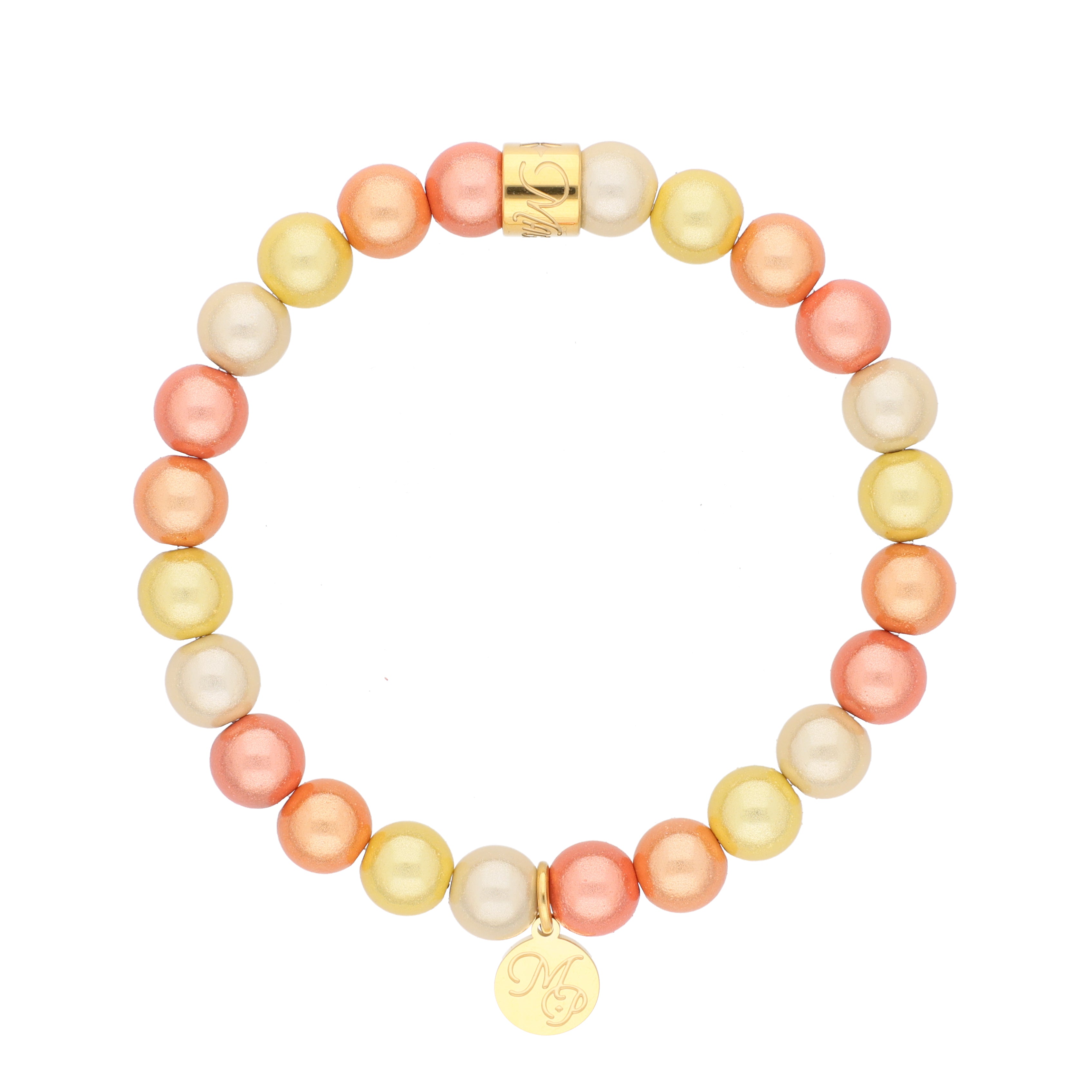 Perlenarmband "Vanilla Sunrise"