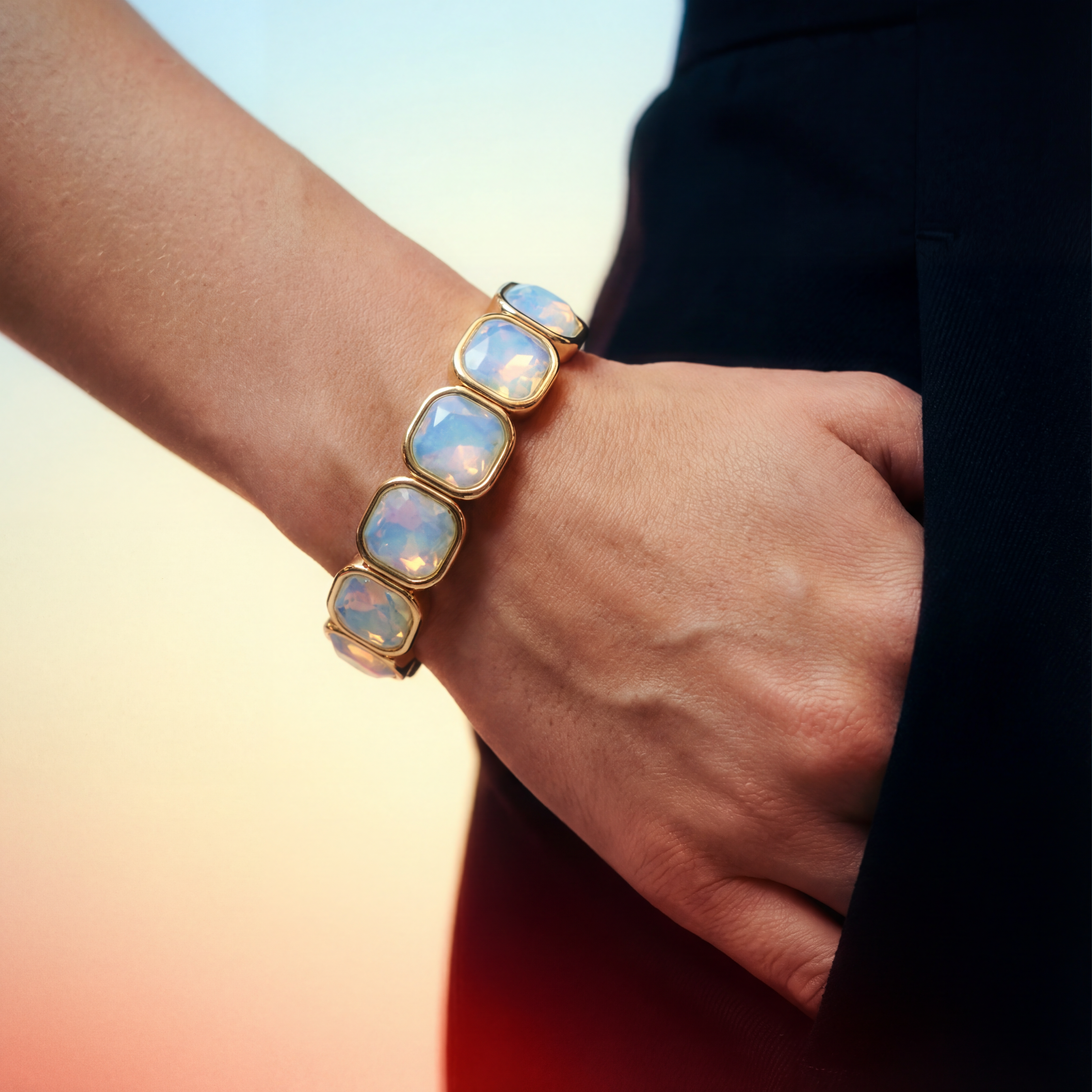 Gemstone Armband - Sky Blue