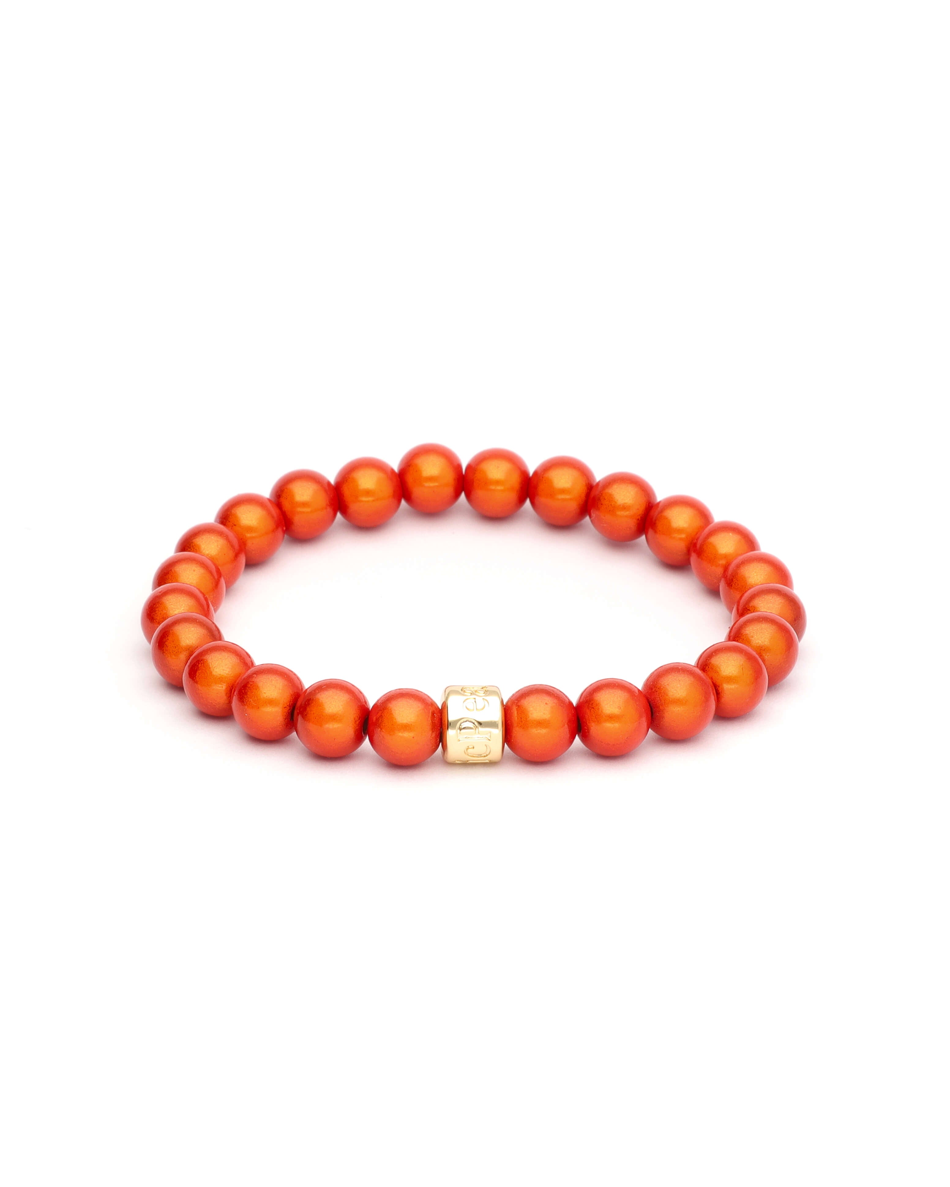 Perlenarmband Oranje Fine