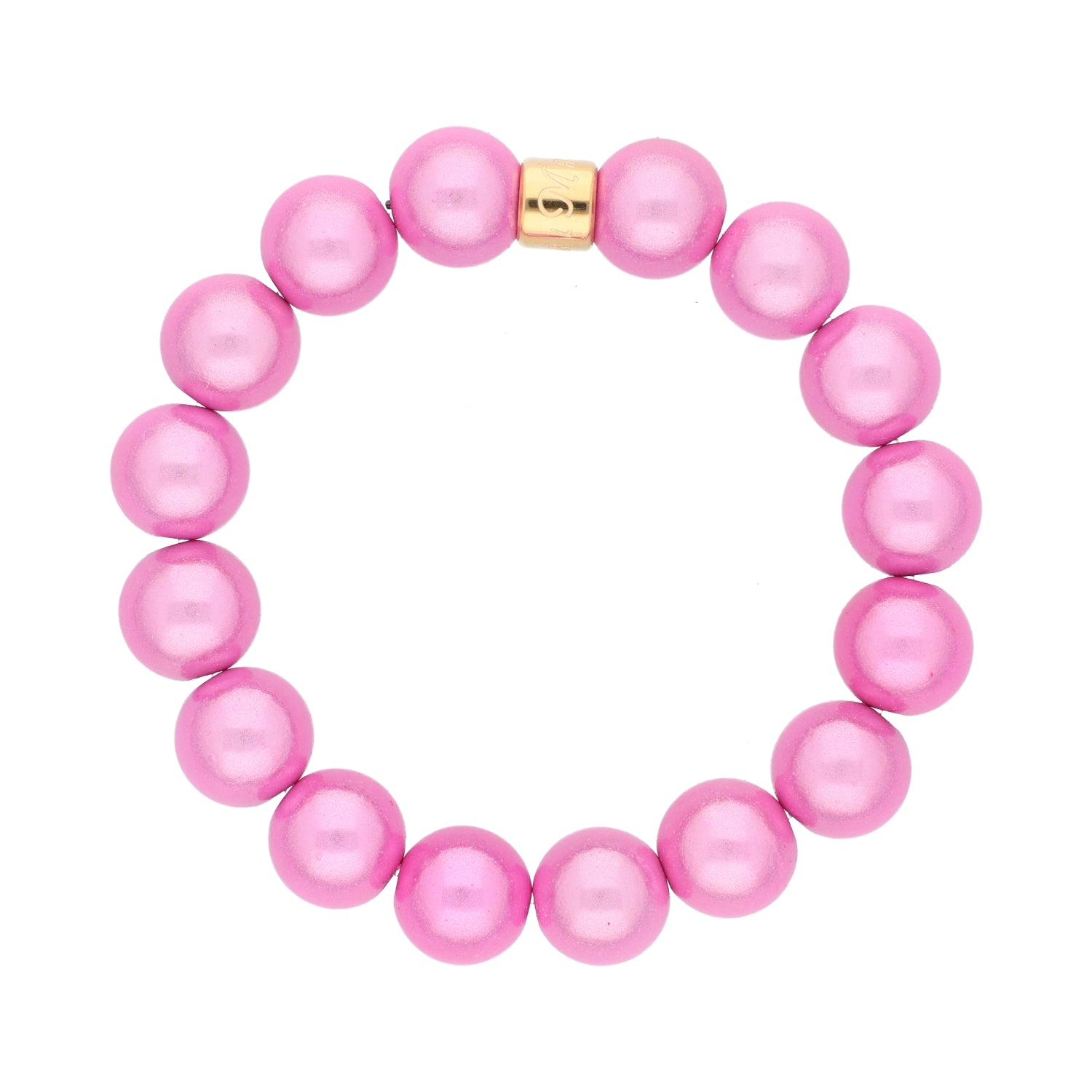 Pink Orchid Perlenarmband