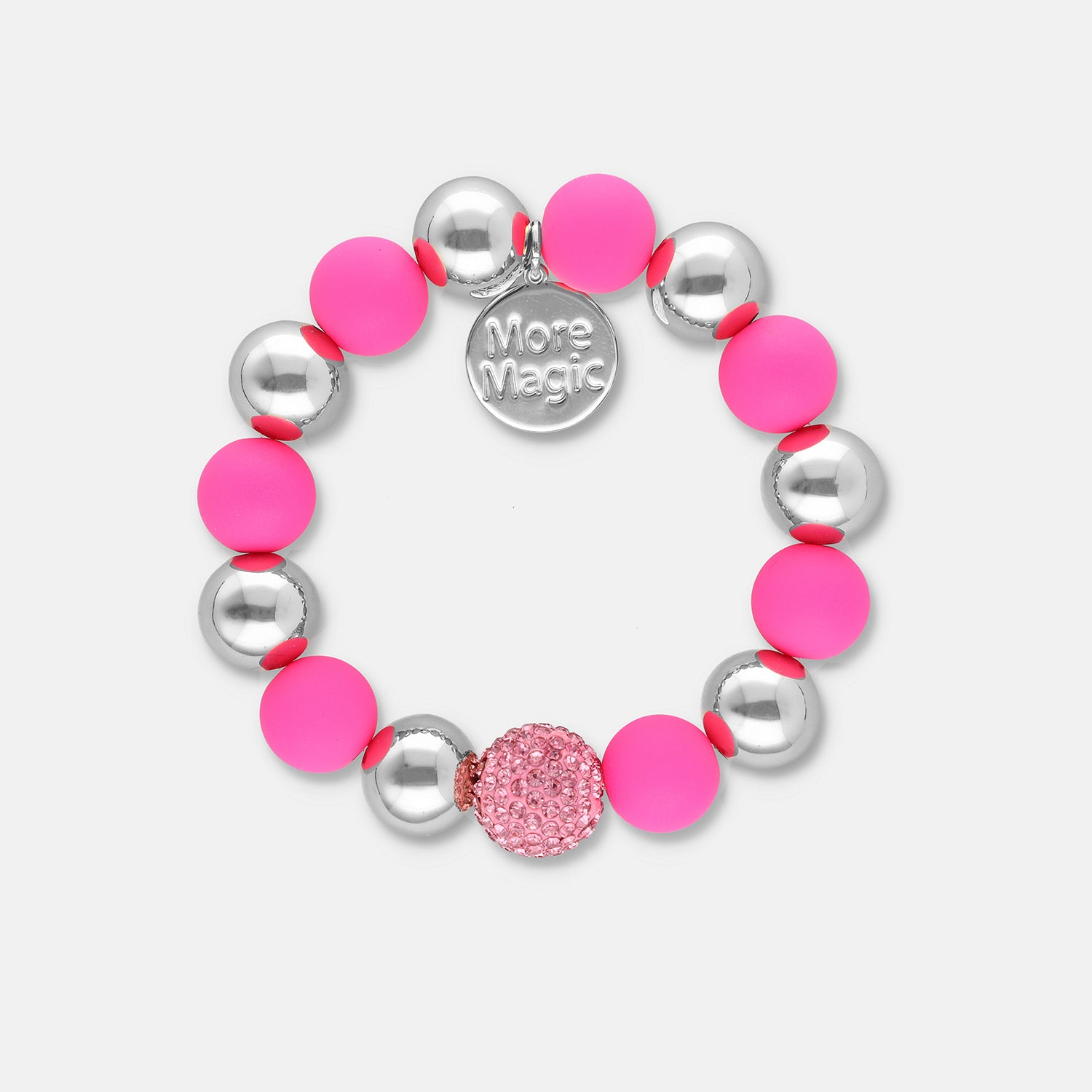 Perlenarmband PoS Pink