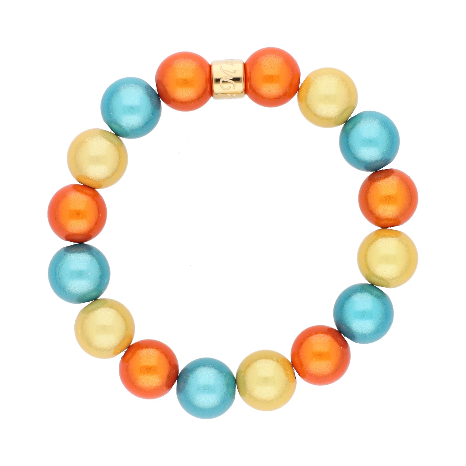 Tropical Sunshine Perlenarmband