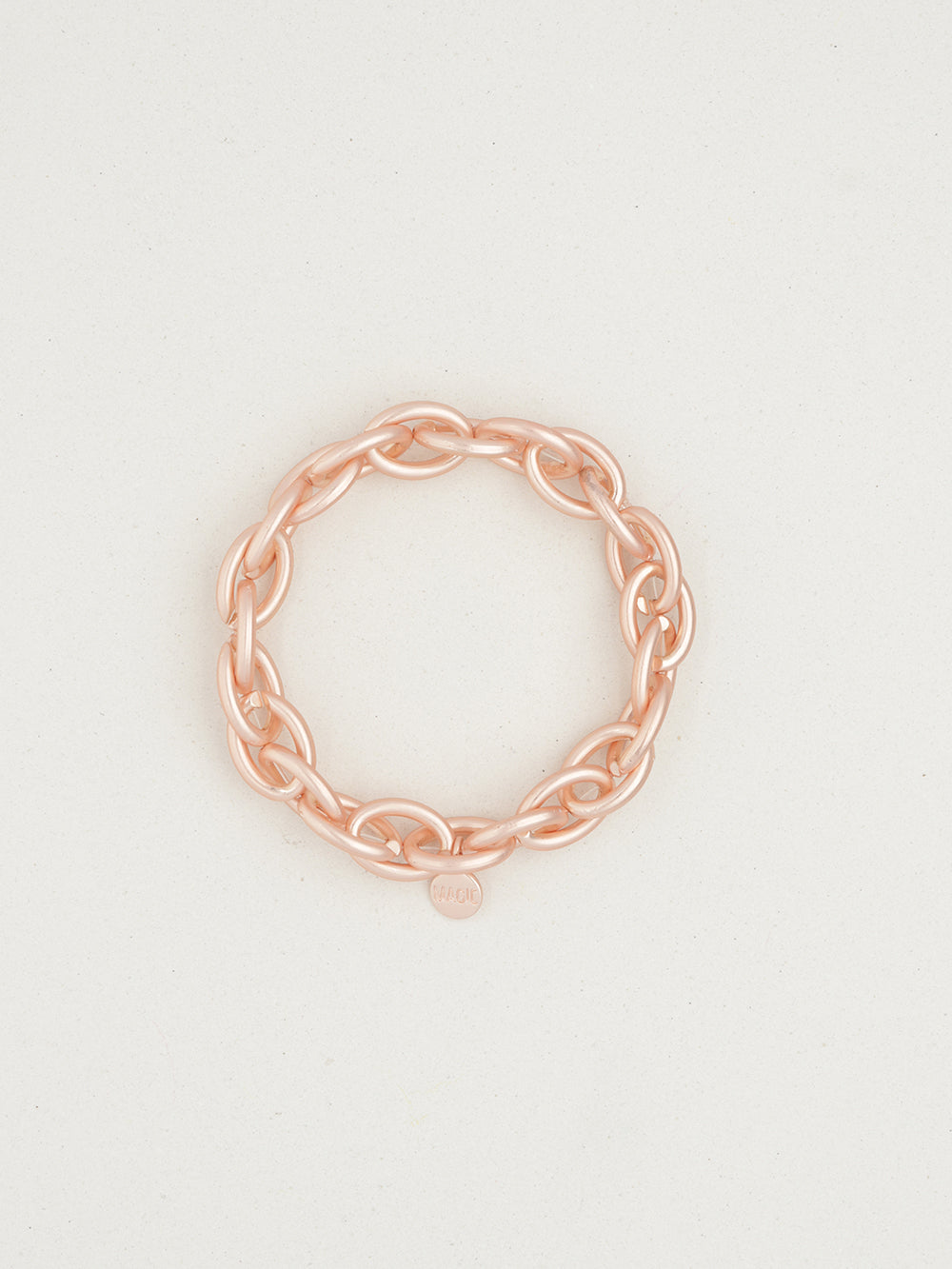 Link bracelet rose gold