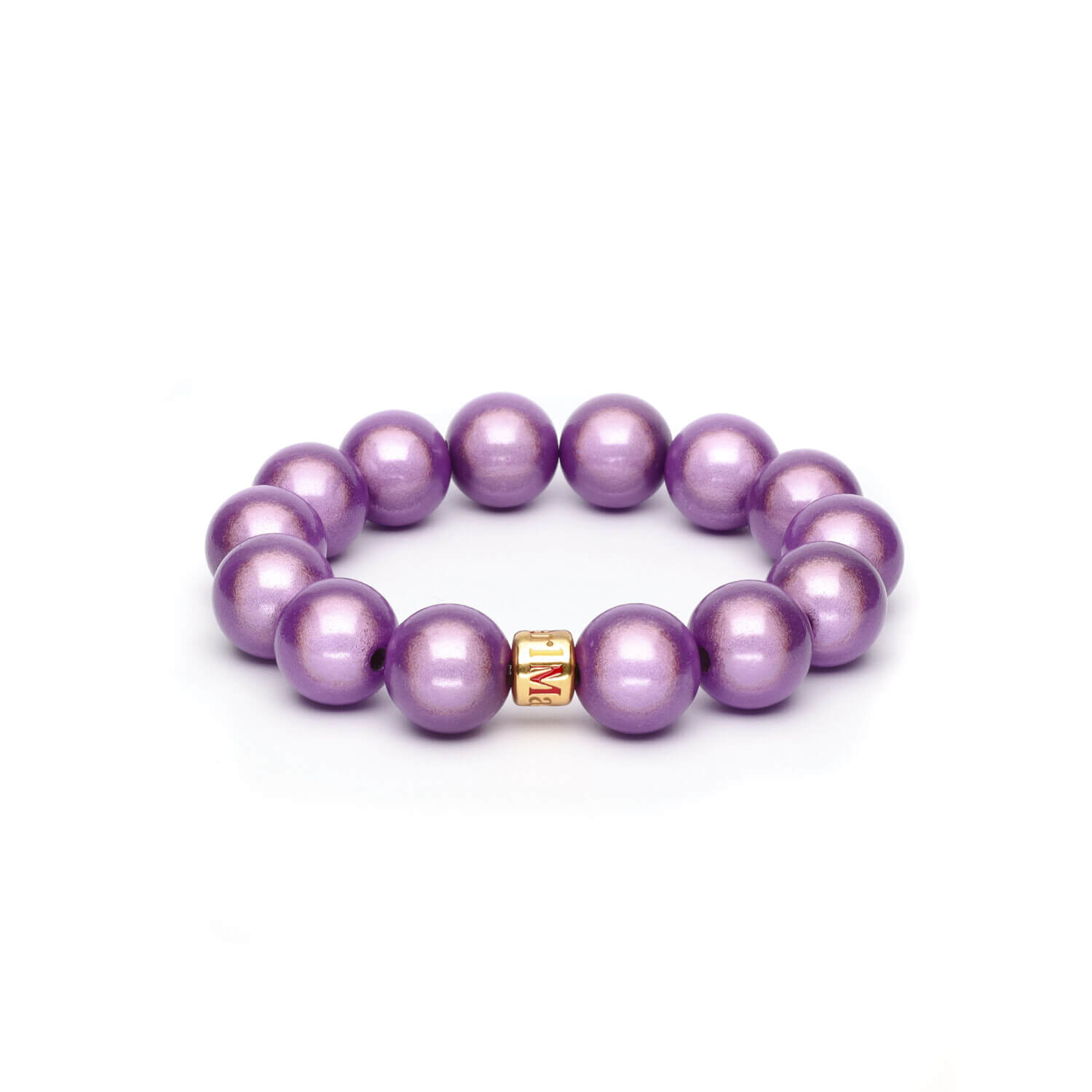 Pearl bracelet lilac