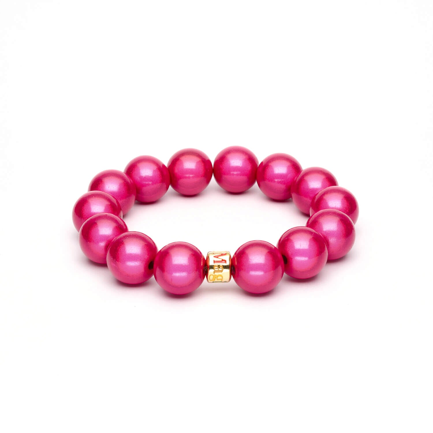Pearl Bracelet Hot Pink
