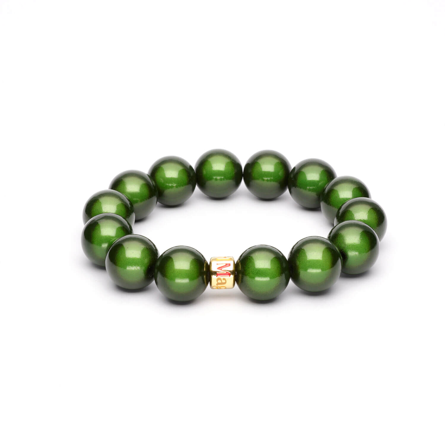 Pearl bracelet olive