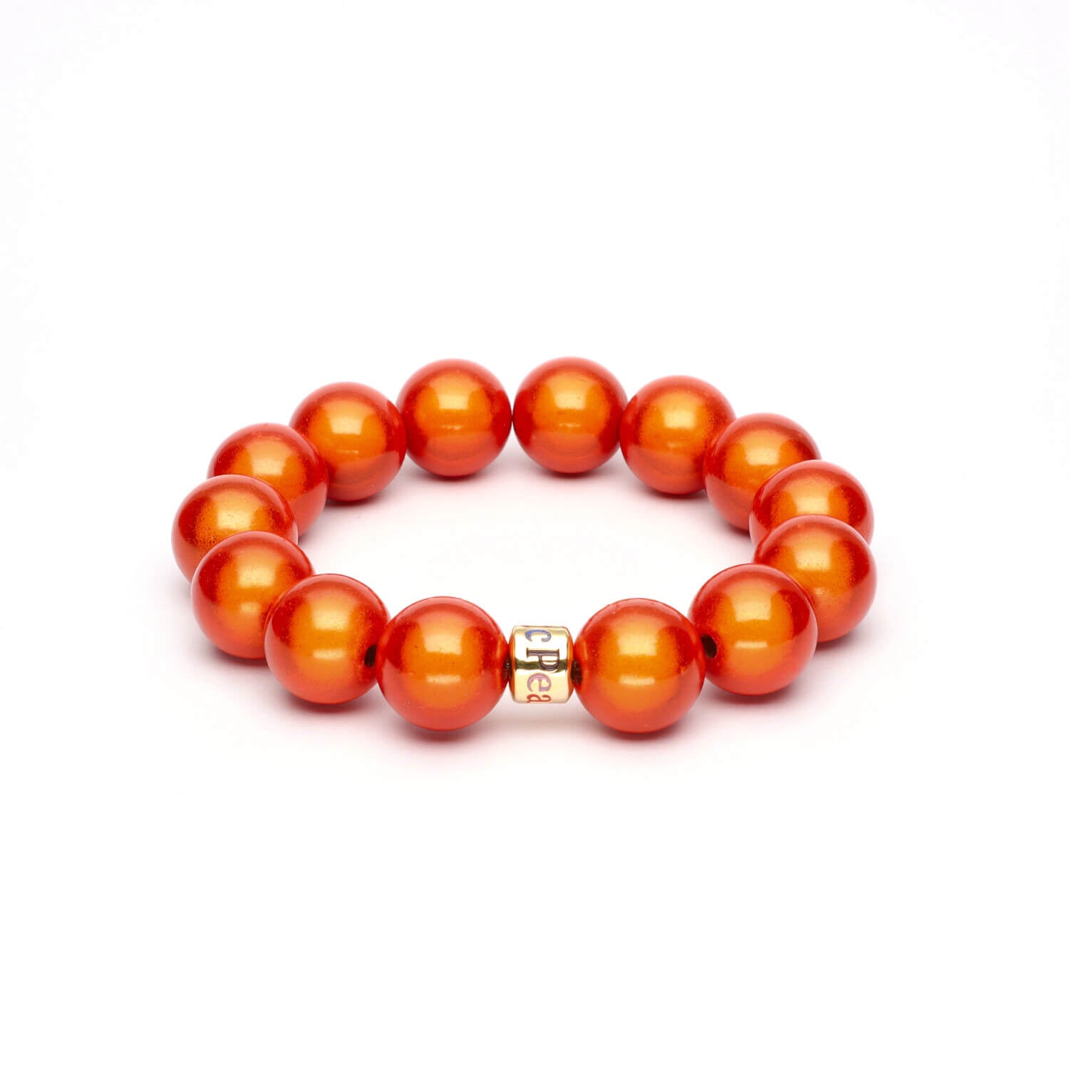 Pearl bracelet Orange